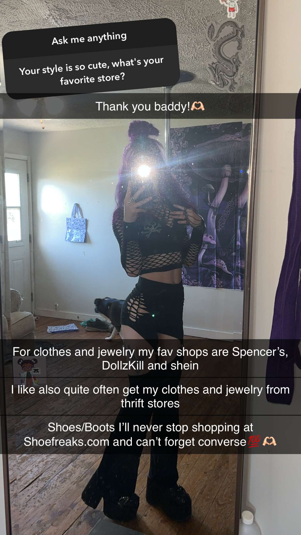 trappkittykhaos snapchat image archive image