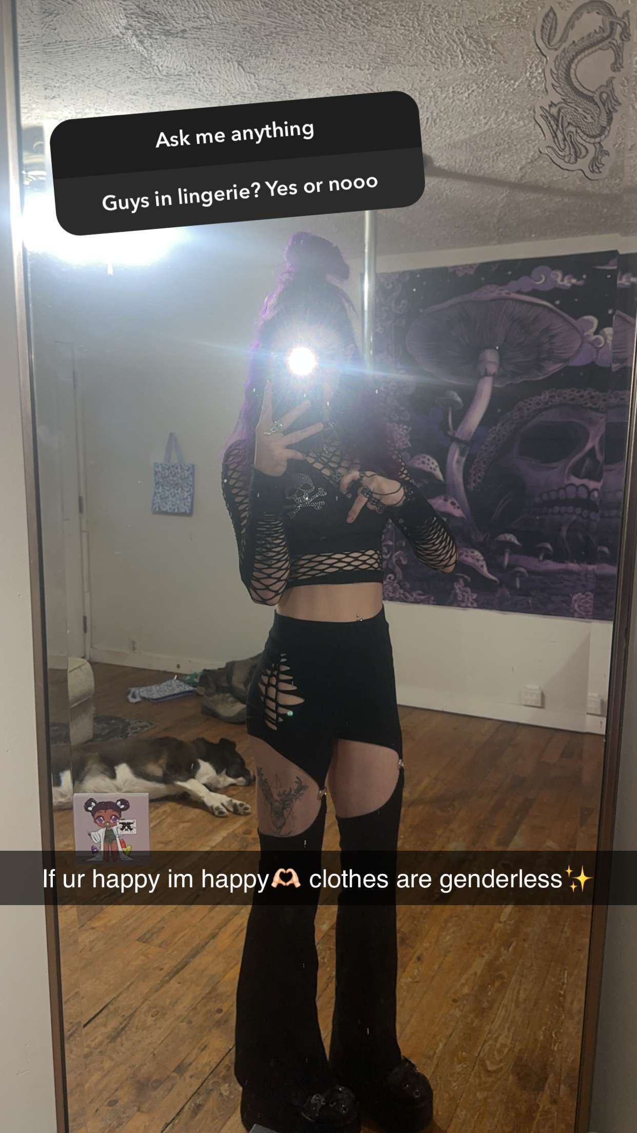 trappkittykhaos snapchat image archive image