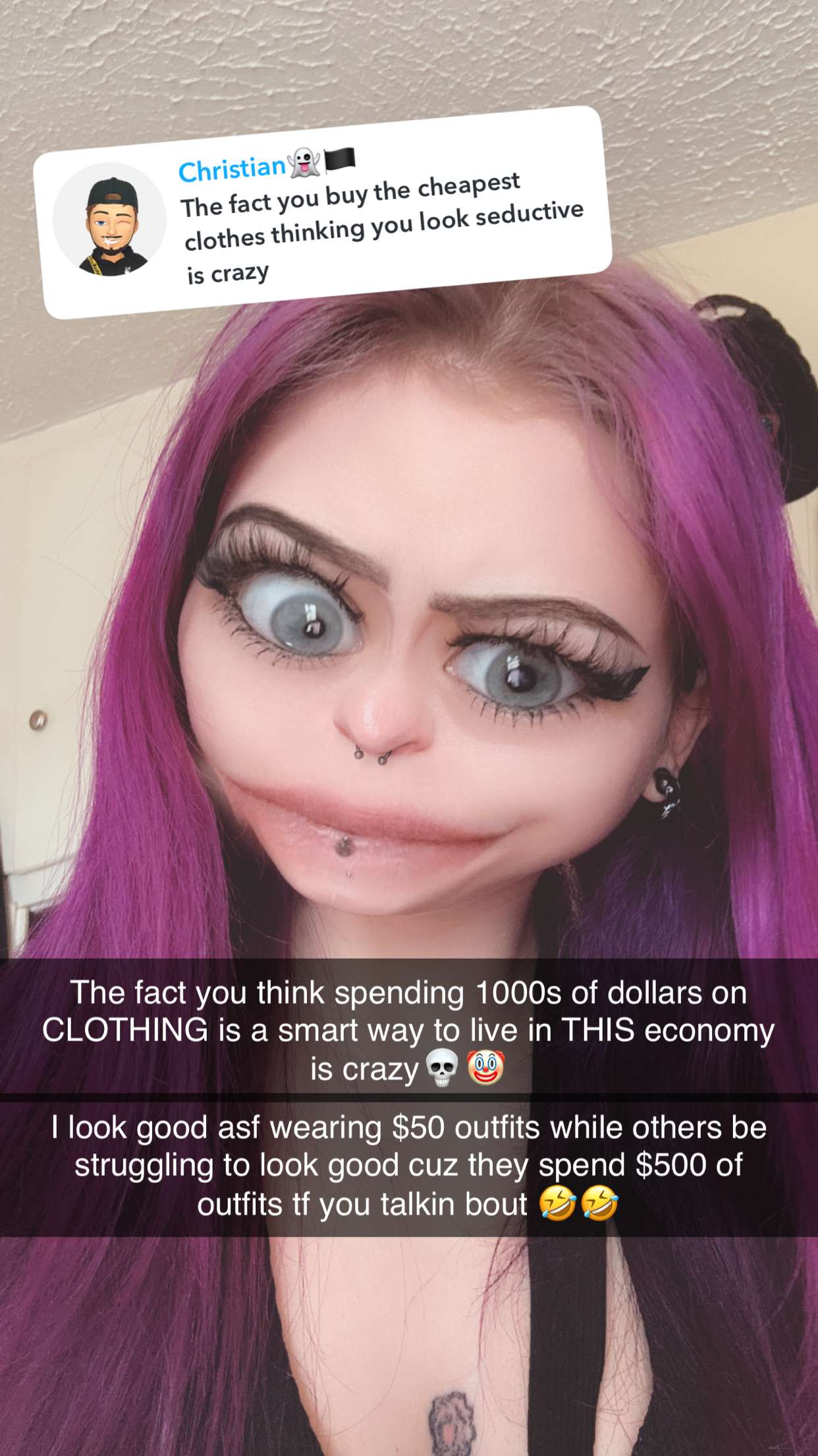 trappkittykhaos snapchat image archive image