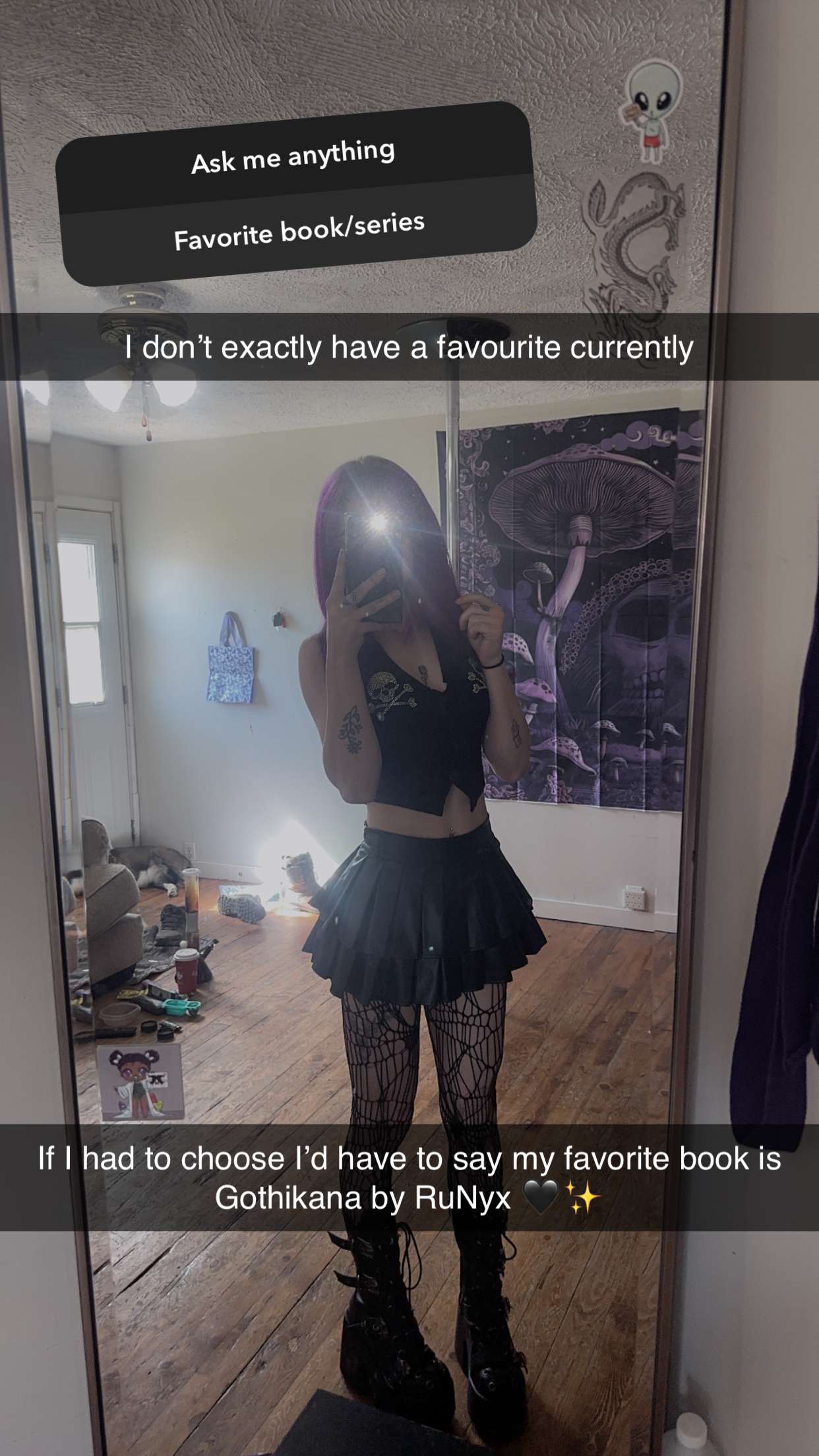 trappkittykhaos snapchat image archive image