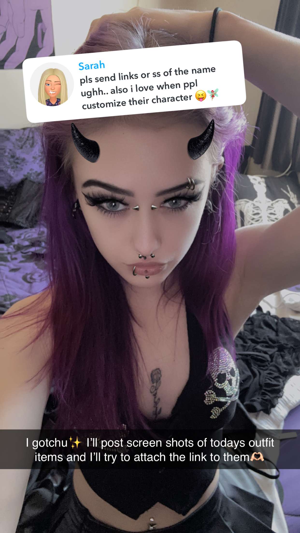 trappkittykhaos snapchat image archive image