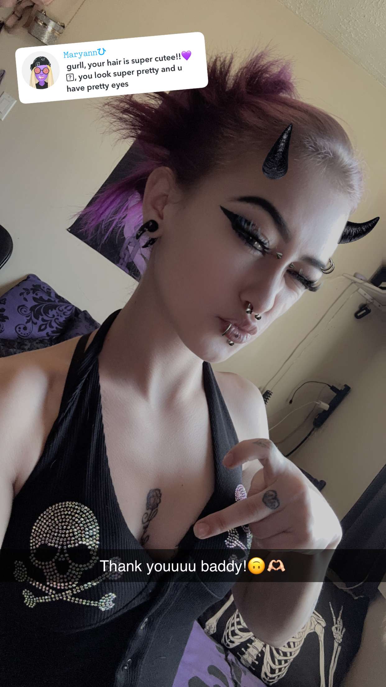 trappkittykhaos snapchat image archive image