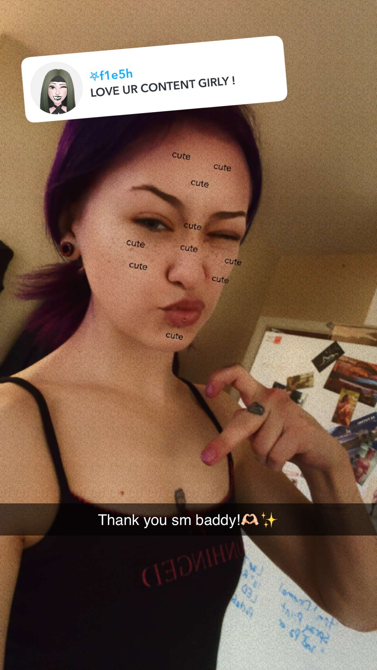 trappkittykhaos snapchat image archive image