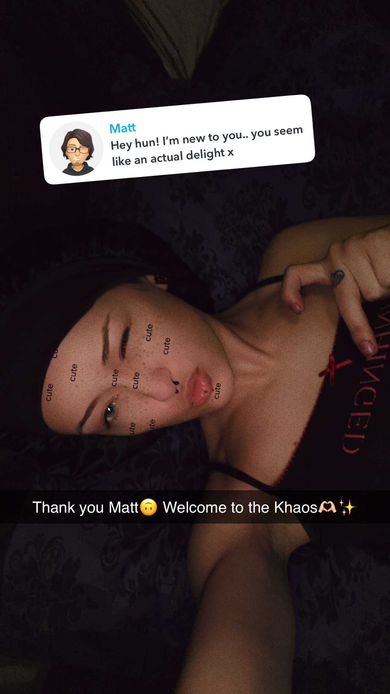 trappkittykhaos snapchat image archive image