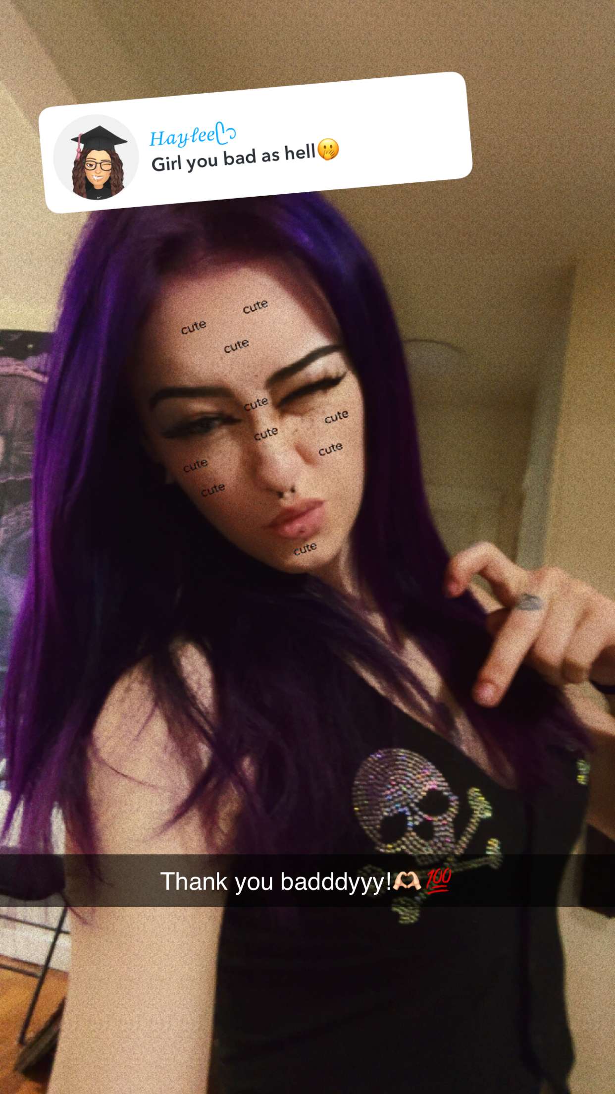 trappkittykhaos snapchat image archive image