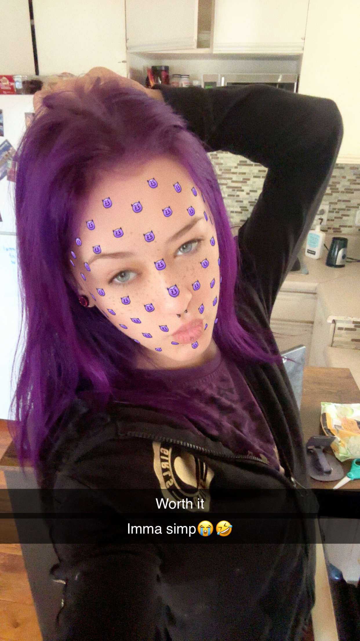 trappkittykhaos snapchat image archive image