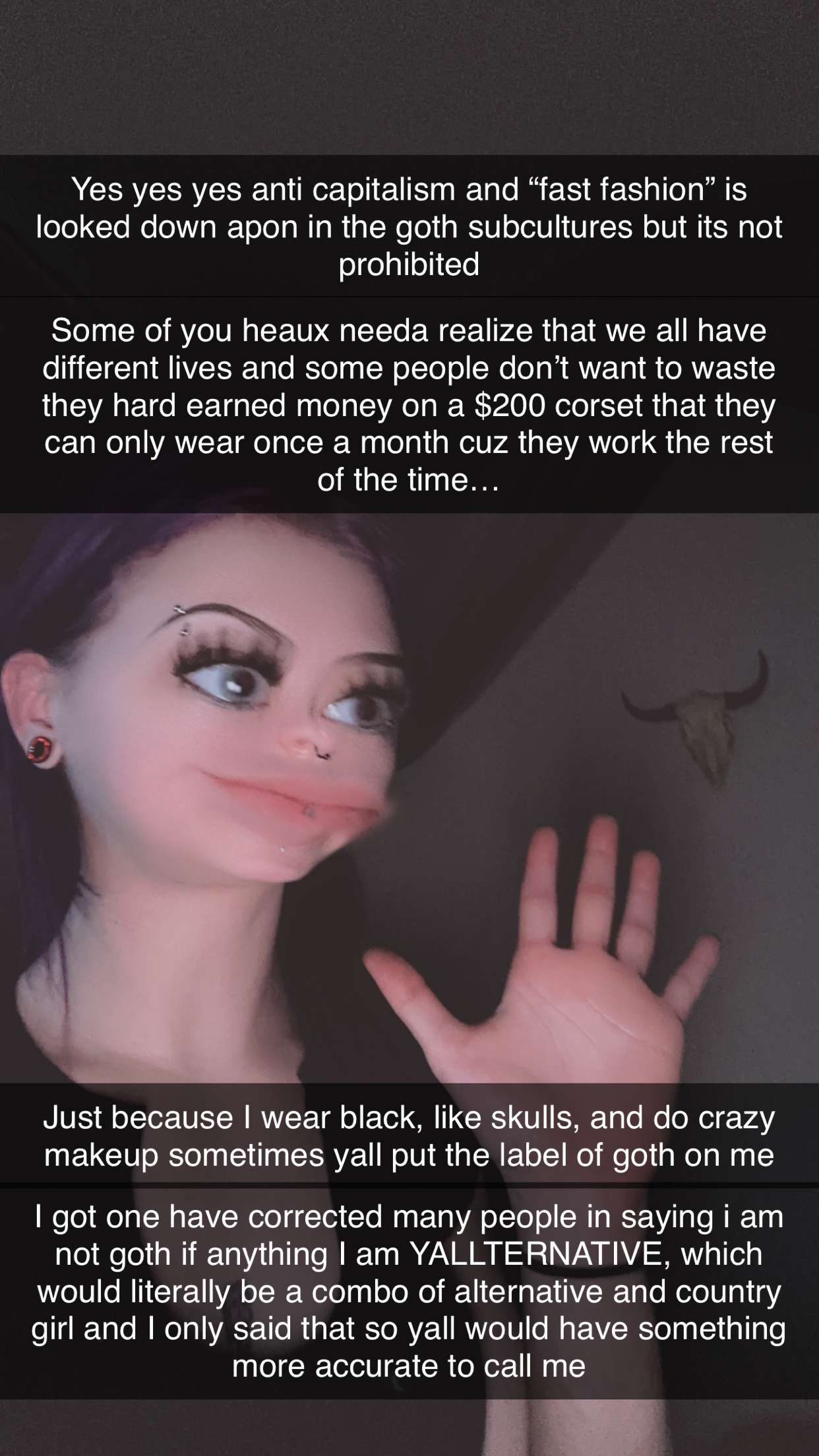 trappkittykhaos snapchat image archive image