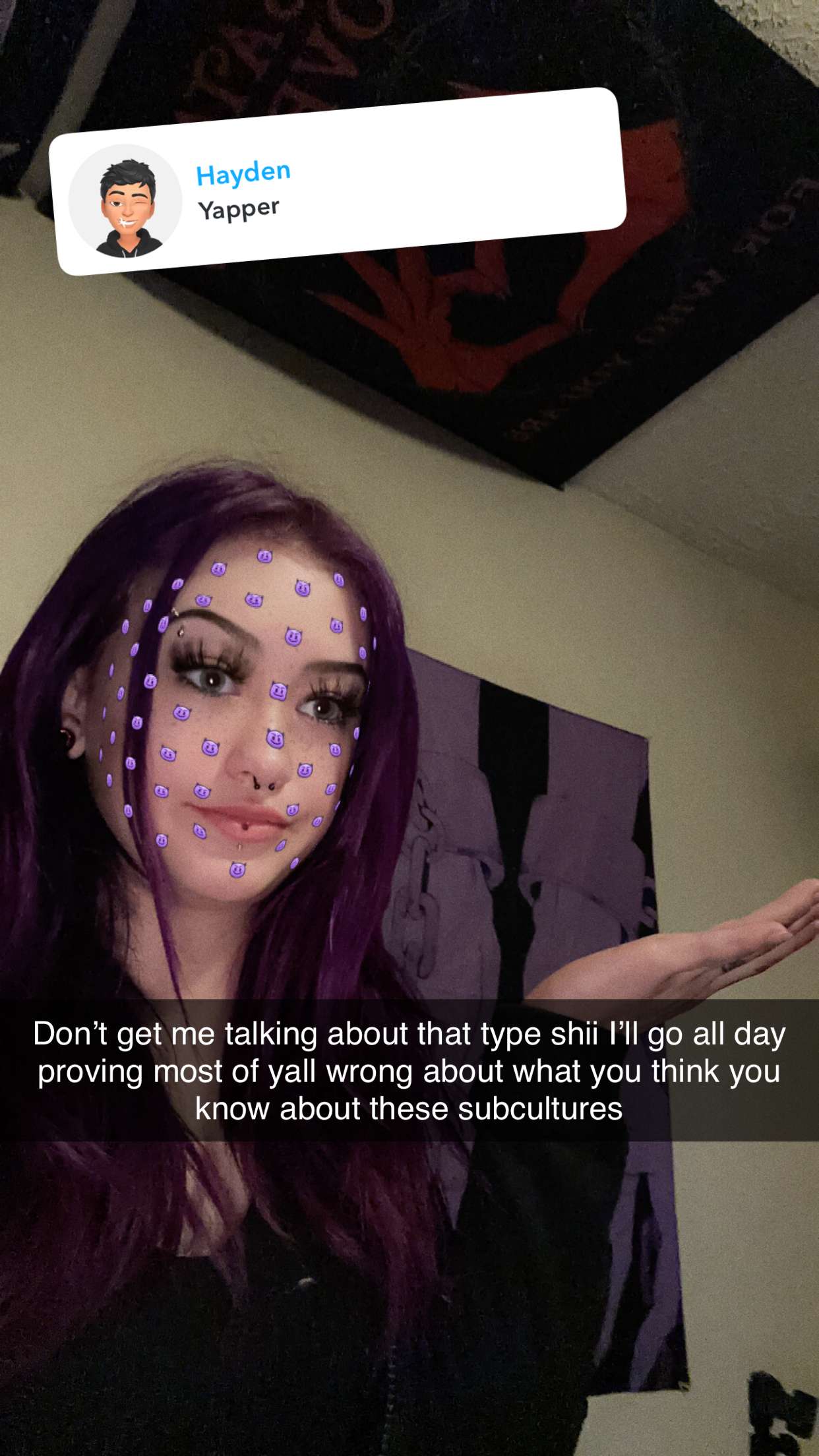 trappkittykhaos snapchat image archive image