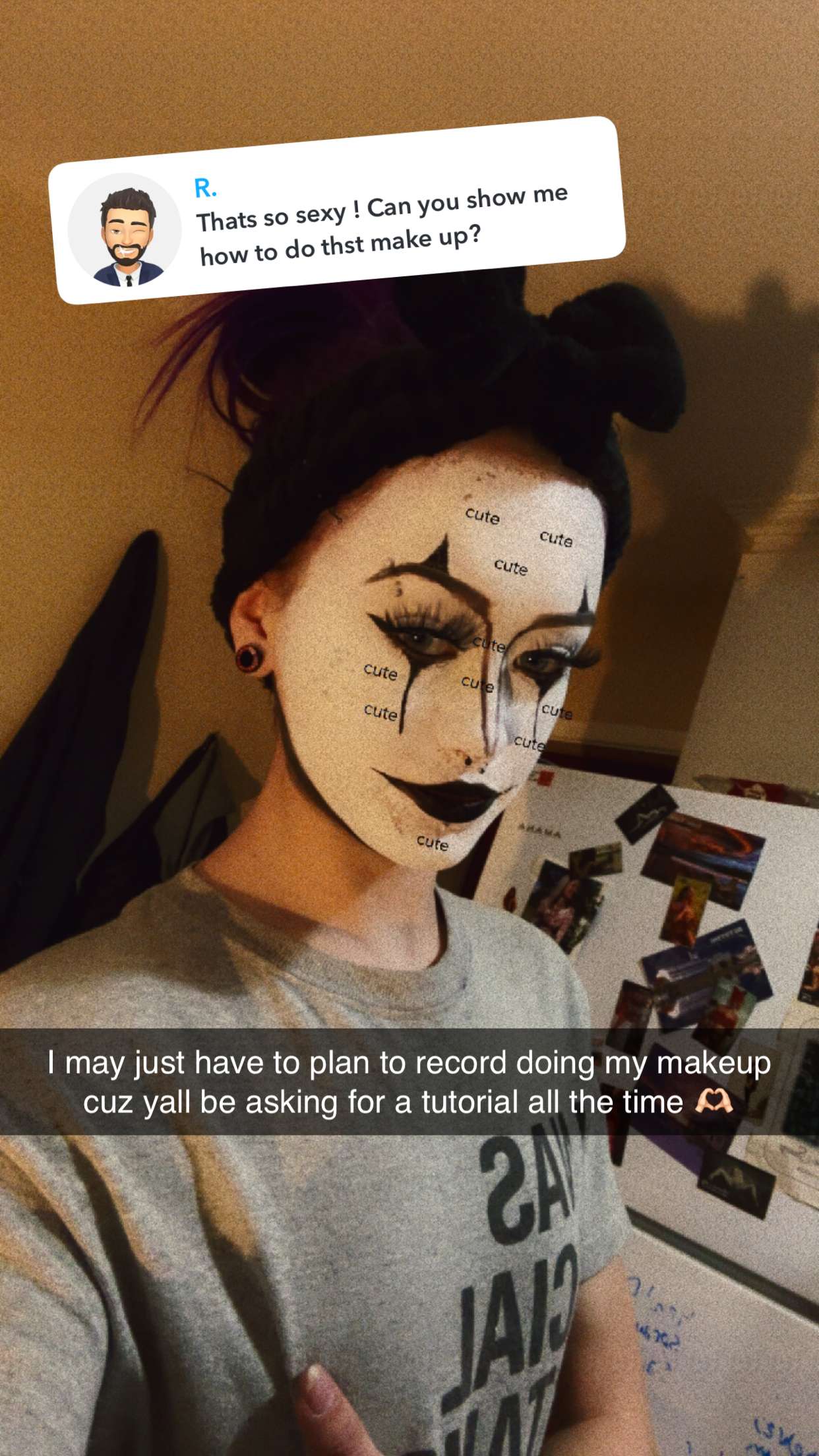 trappkittykhaos snapchat image archive image