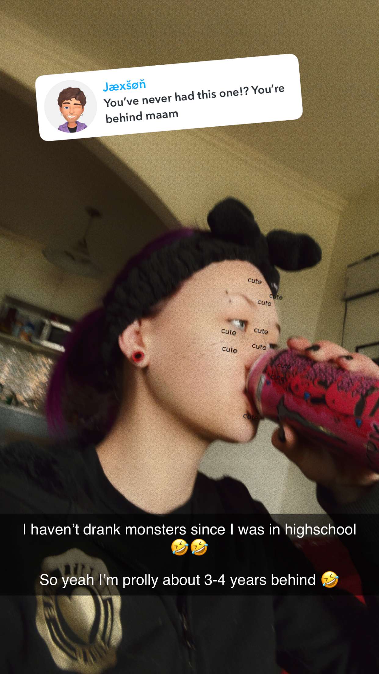 trappkittykhaos snapchat image archive image