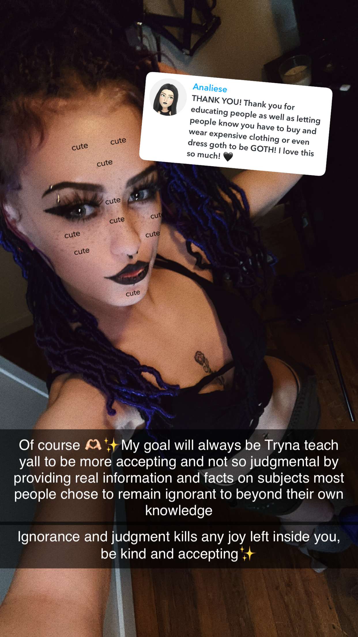 trappkittykhaos snapchat image archive image