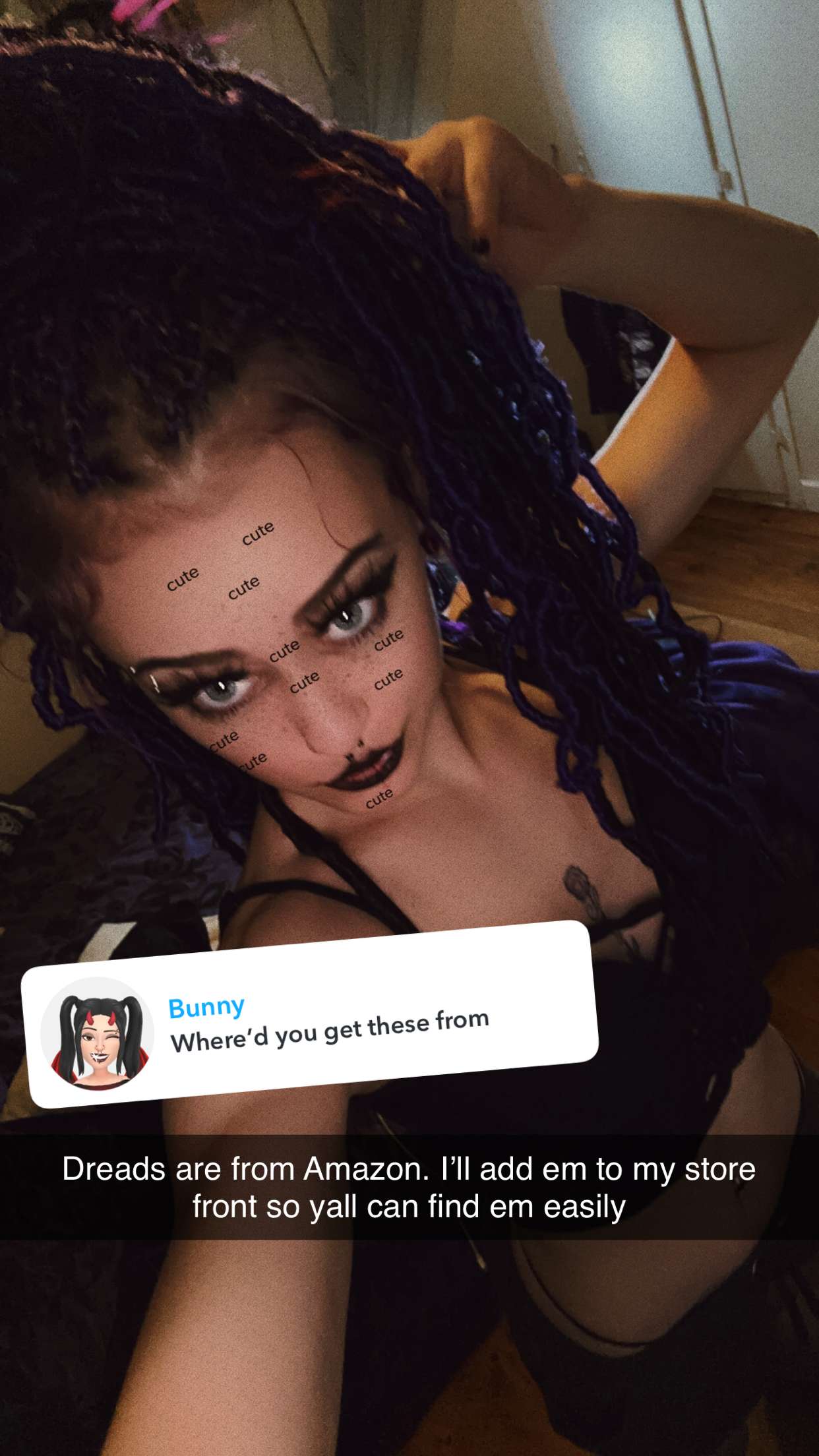 trappkittykhaos snapchat image archive image