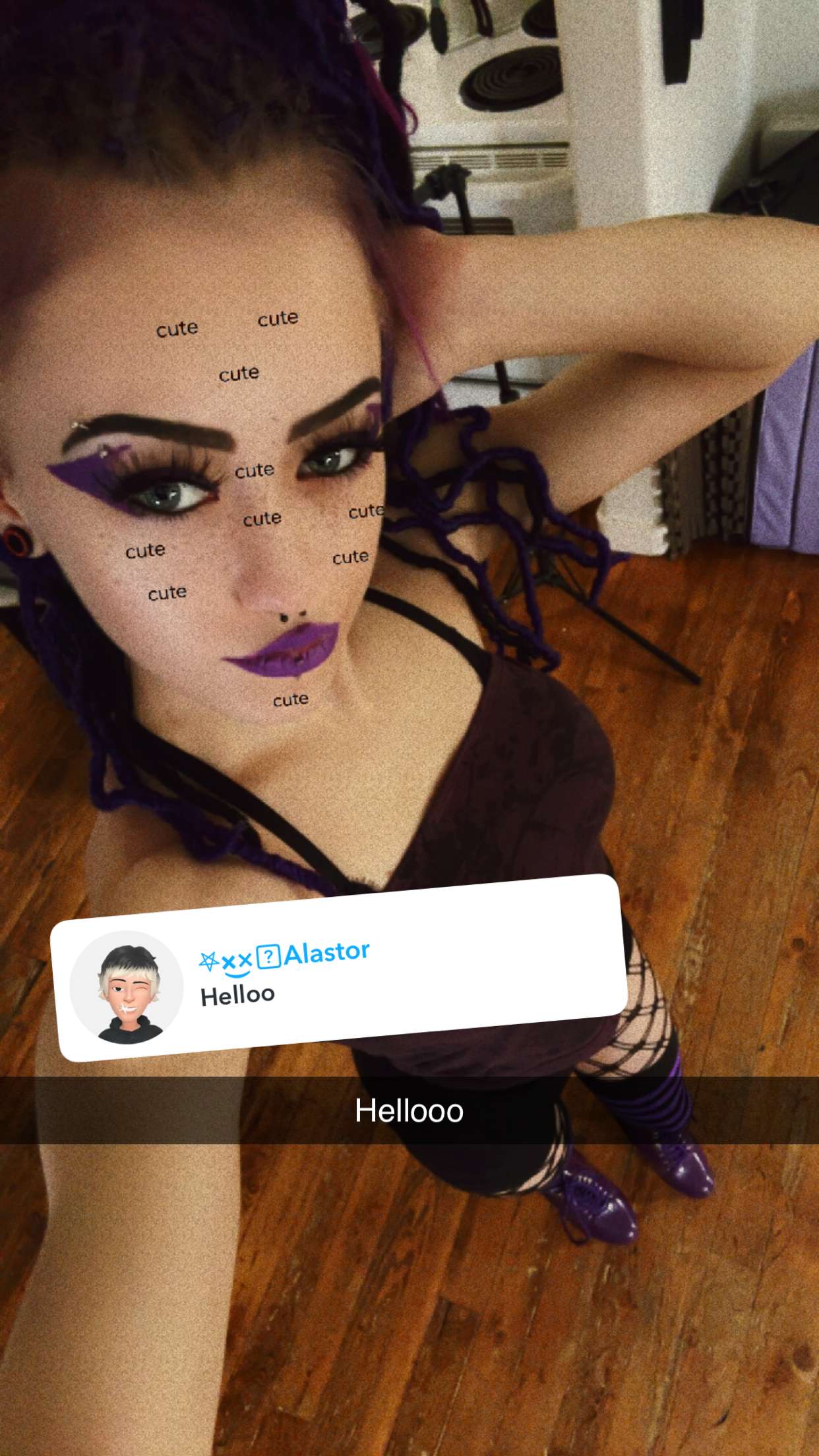 trappkittykhaos snapchat image archive image