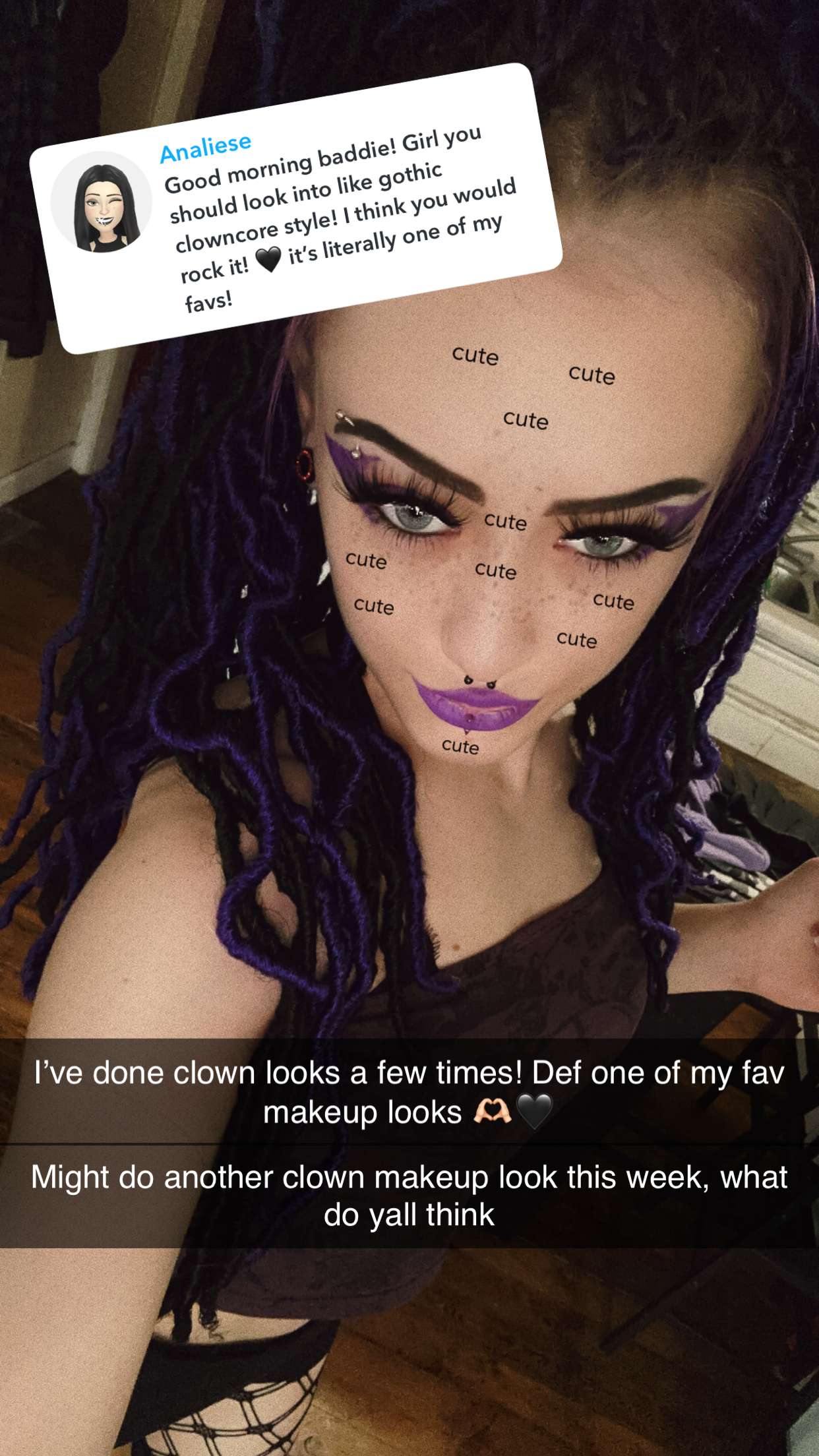 trappkittykhaos snapchat image archive image