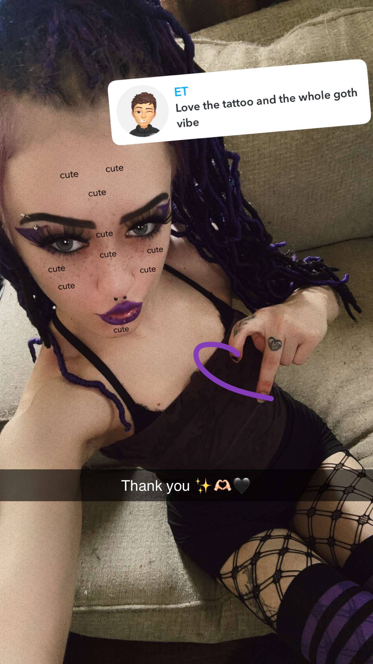 trappkittykhaos snapchat image archive image