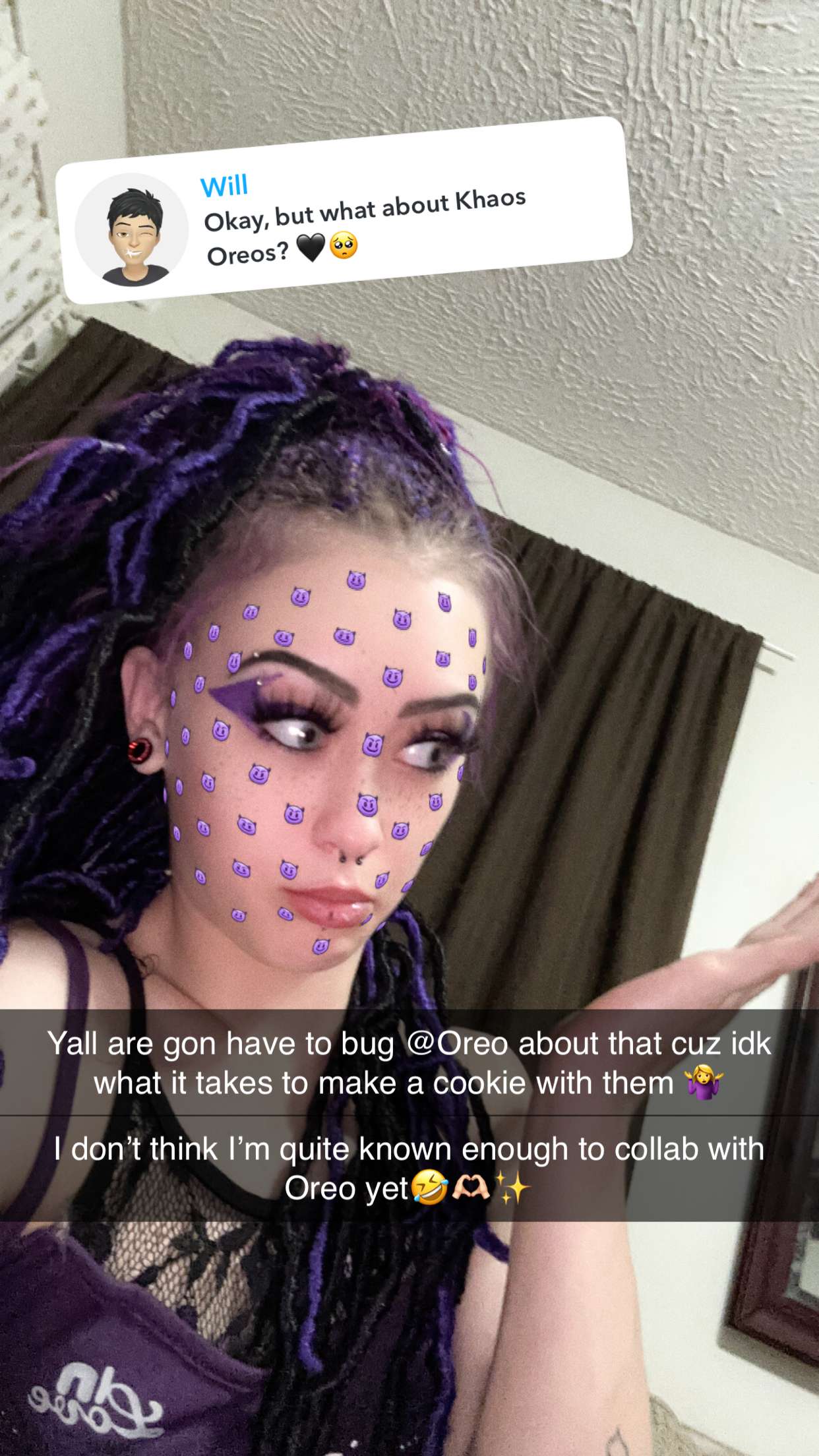 trappkittykhaos snapchat image archive image