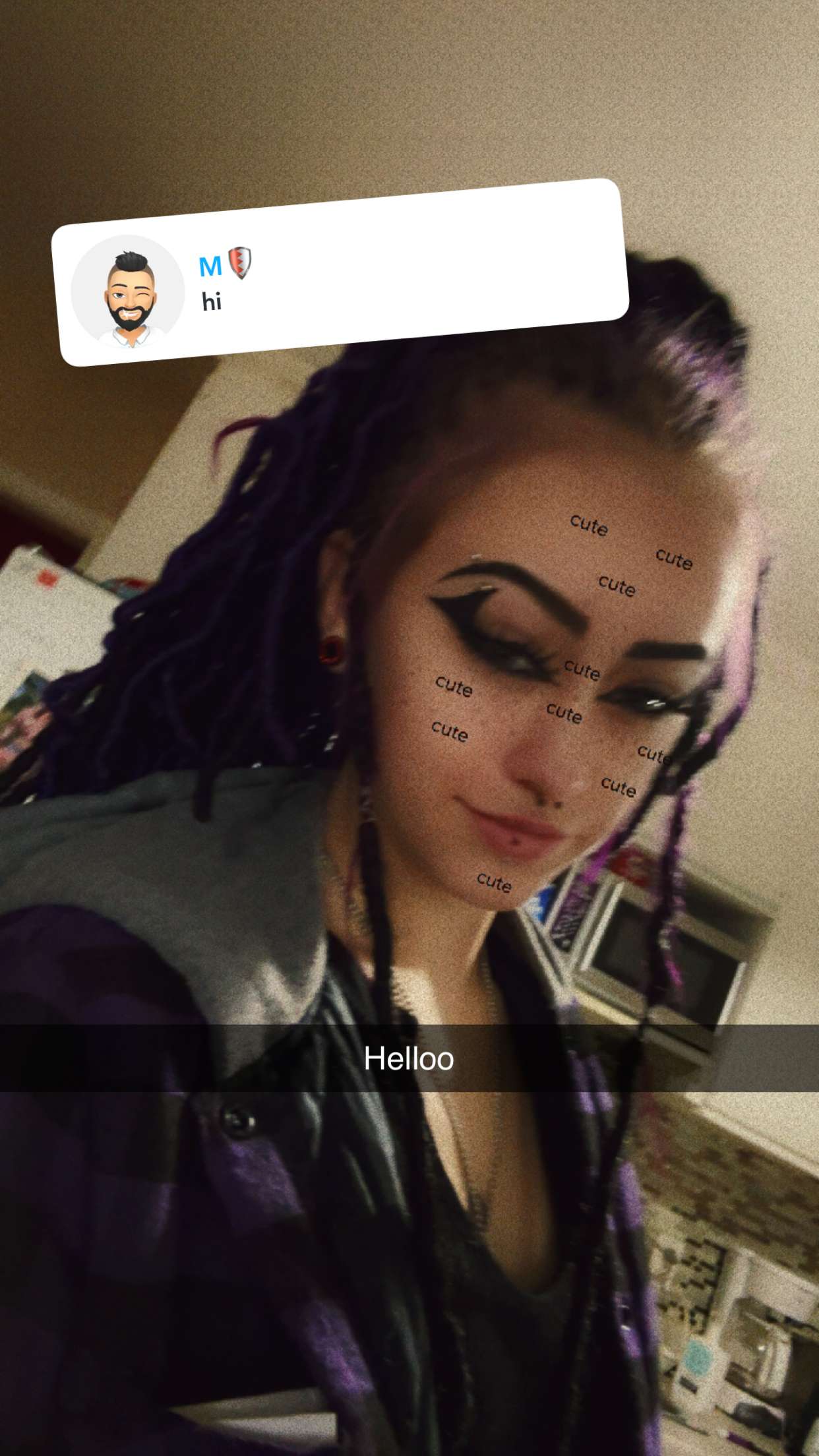 trappkittykhaos snapchat image archive image