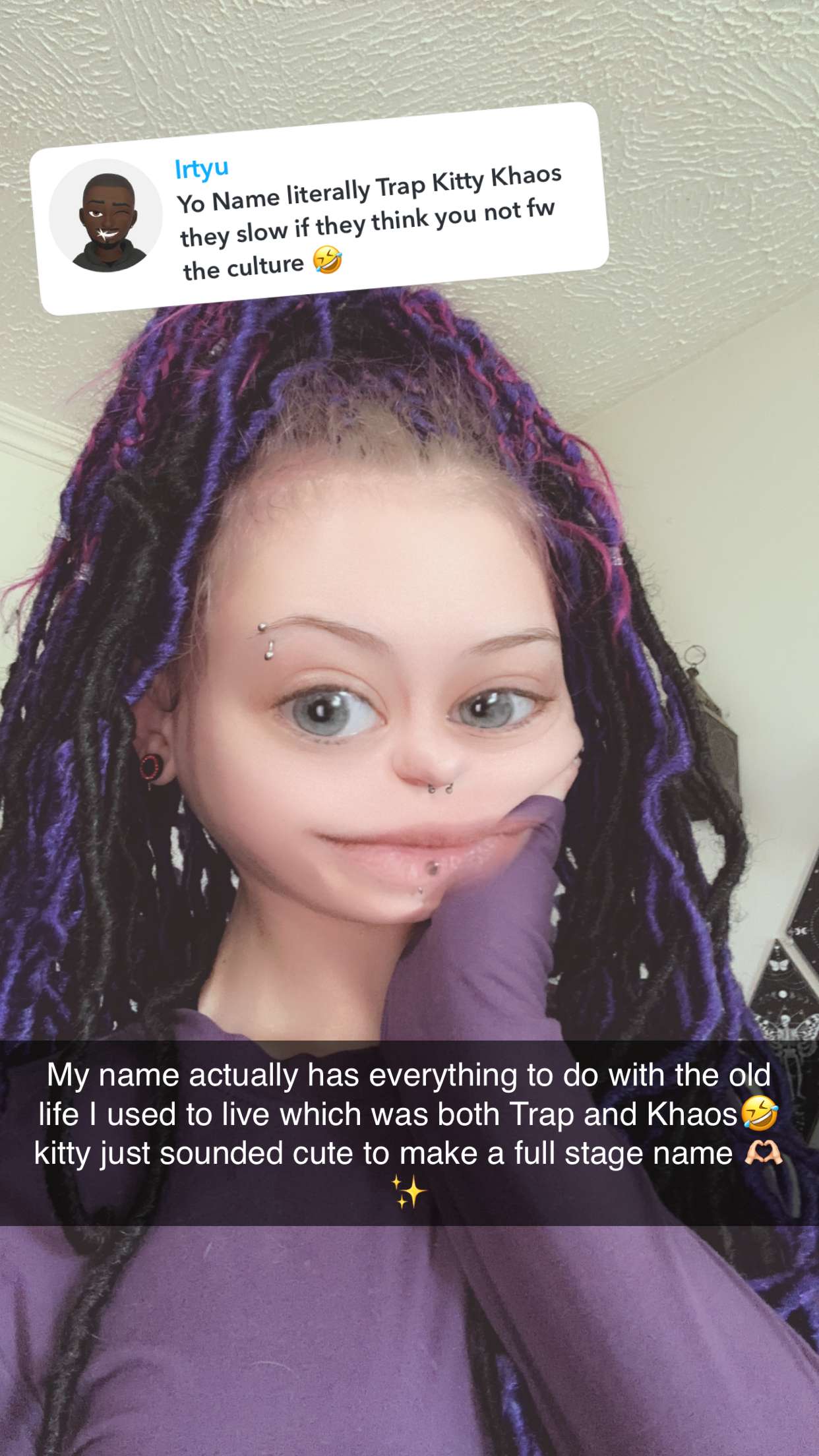 trappkittykhaos snapchat image archive image