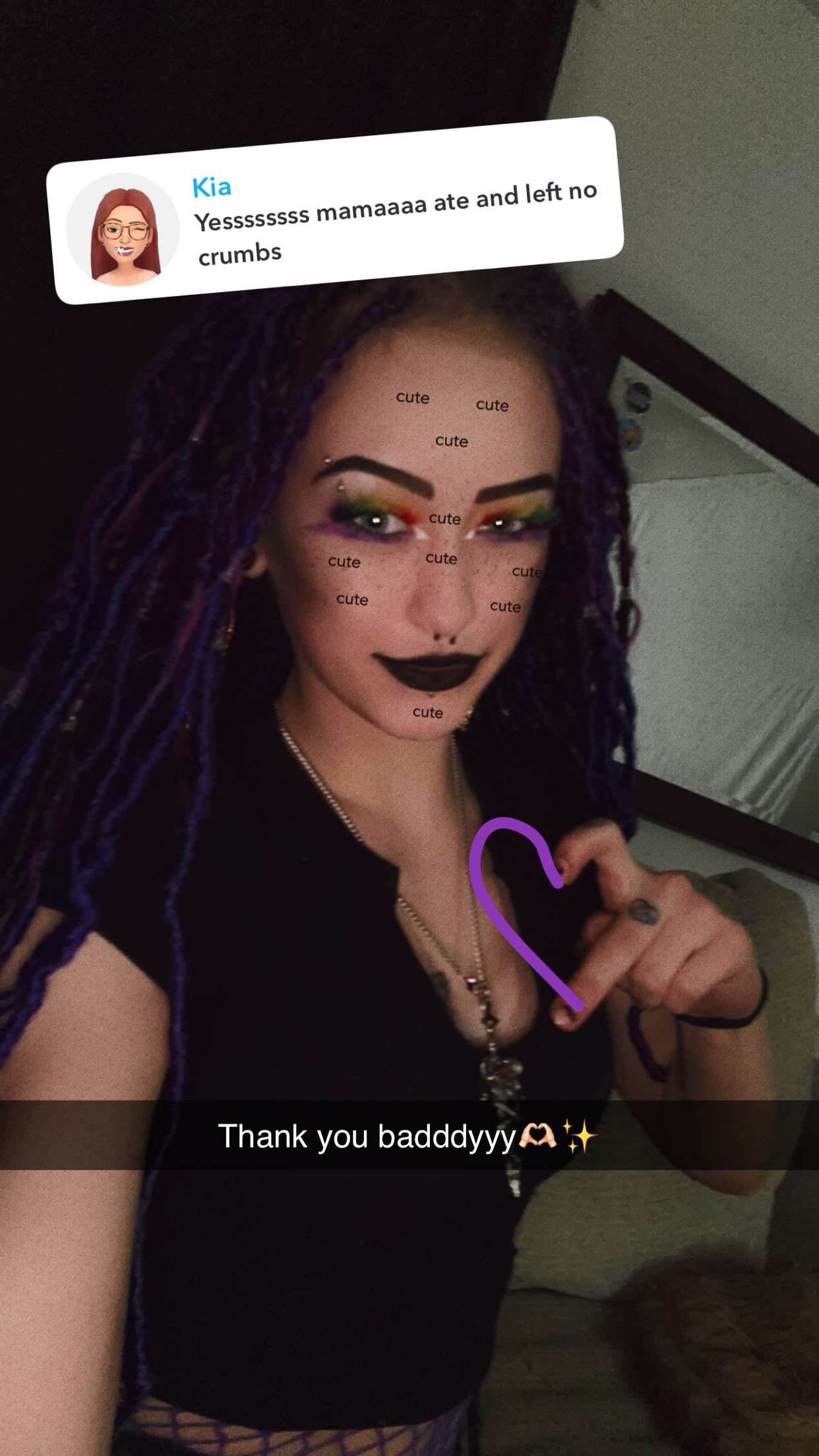 trappkittykhaos snapchat image archive image