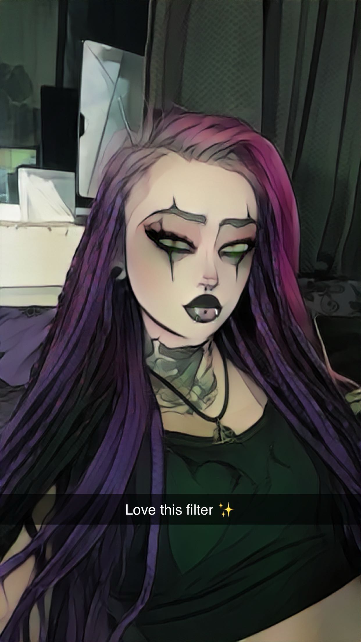 trappkittykhaos snapchat image archive image