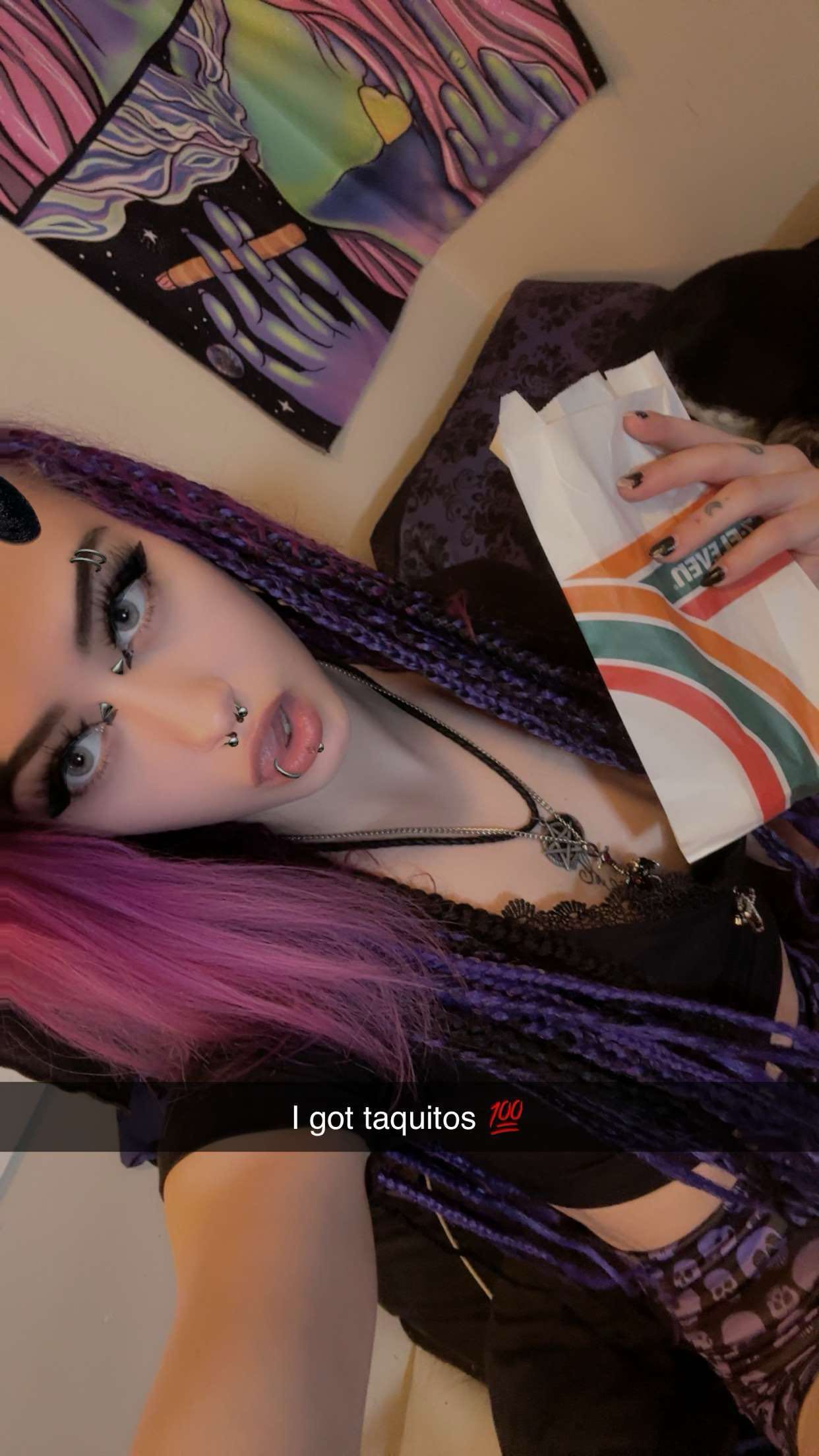 trappkittykhaos snapchat image archive image