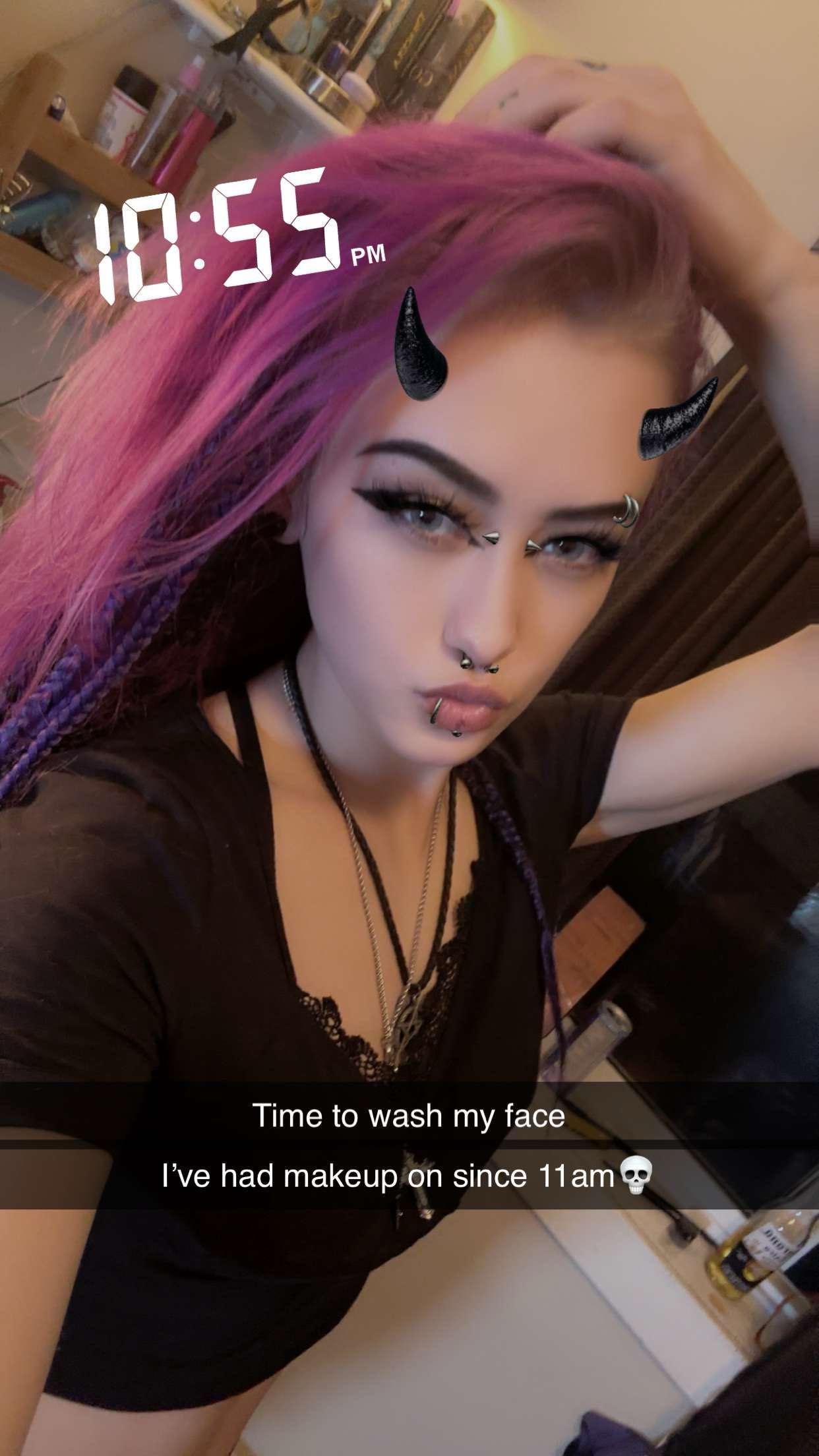 trappkittykhaos snapchat image archive image