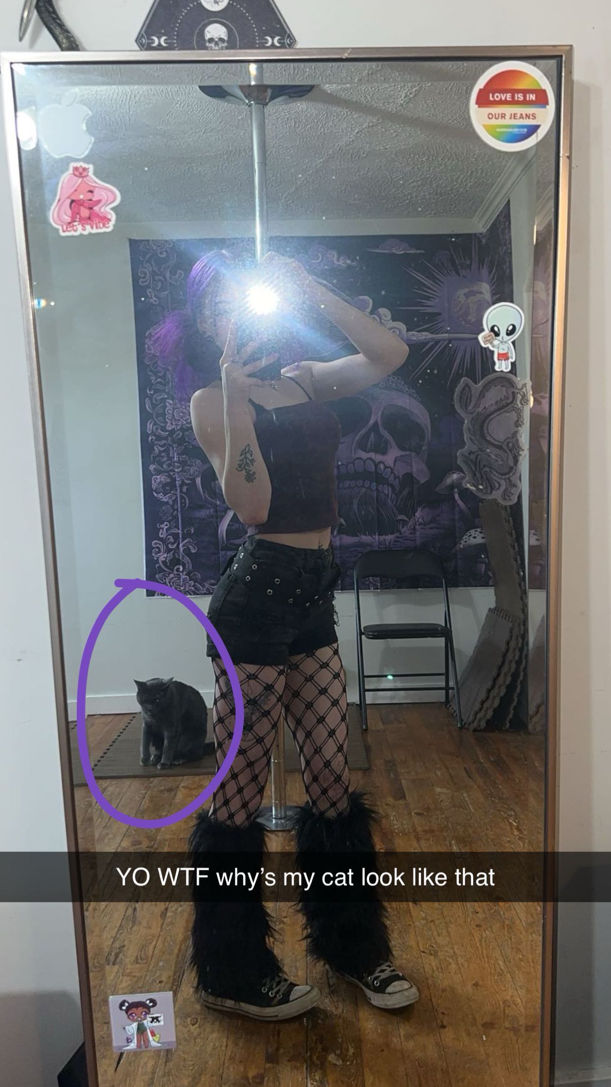 trappkittykhaos snapchat image archive image