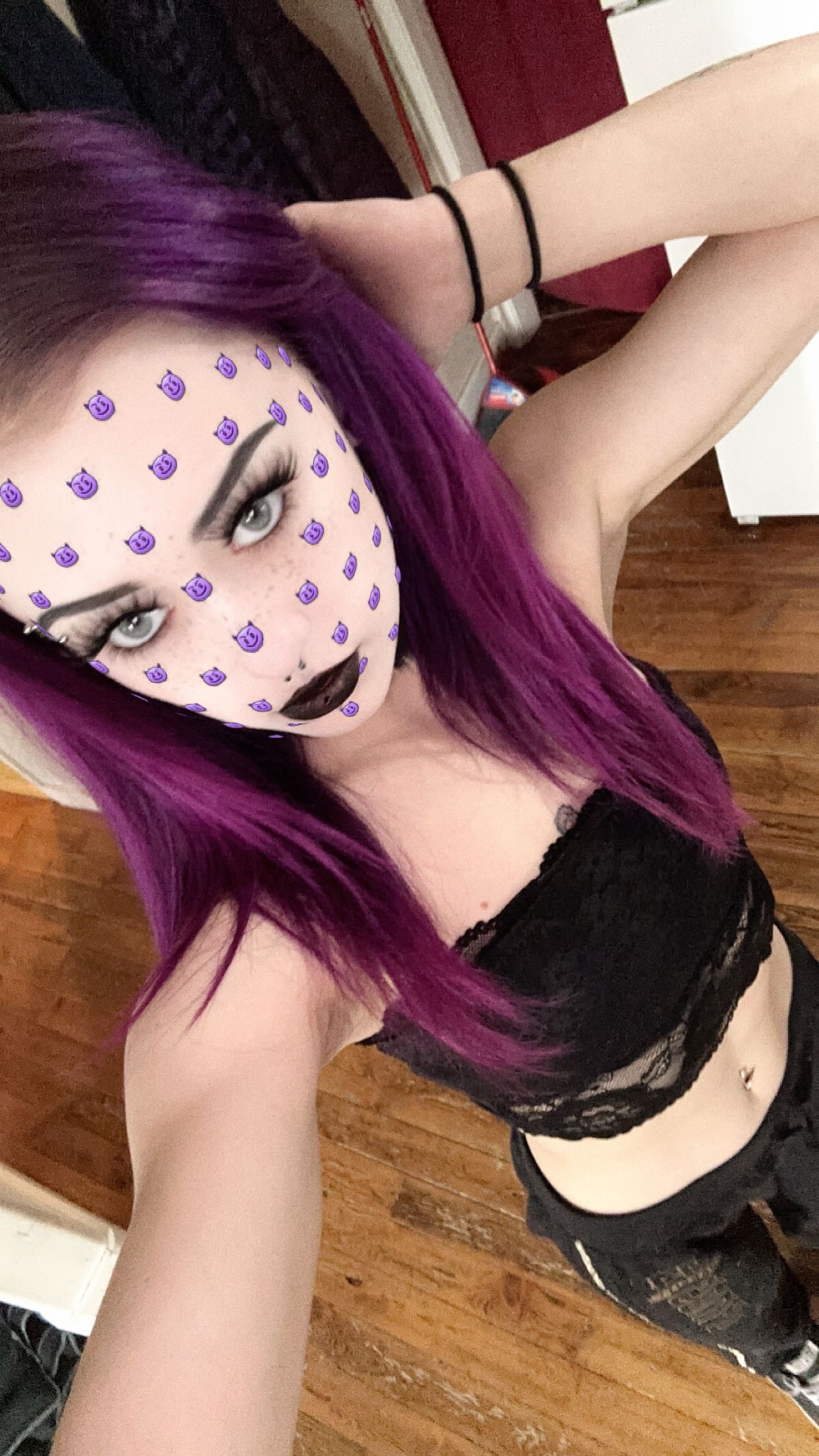 trappkittykhaos snapchat image archive image