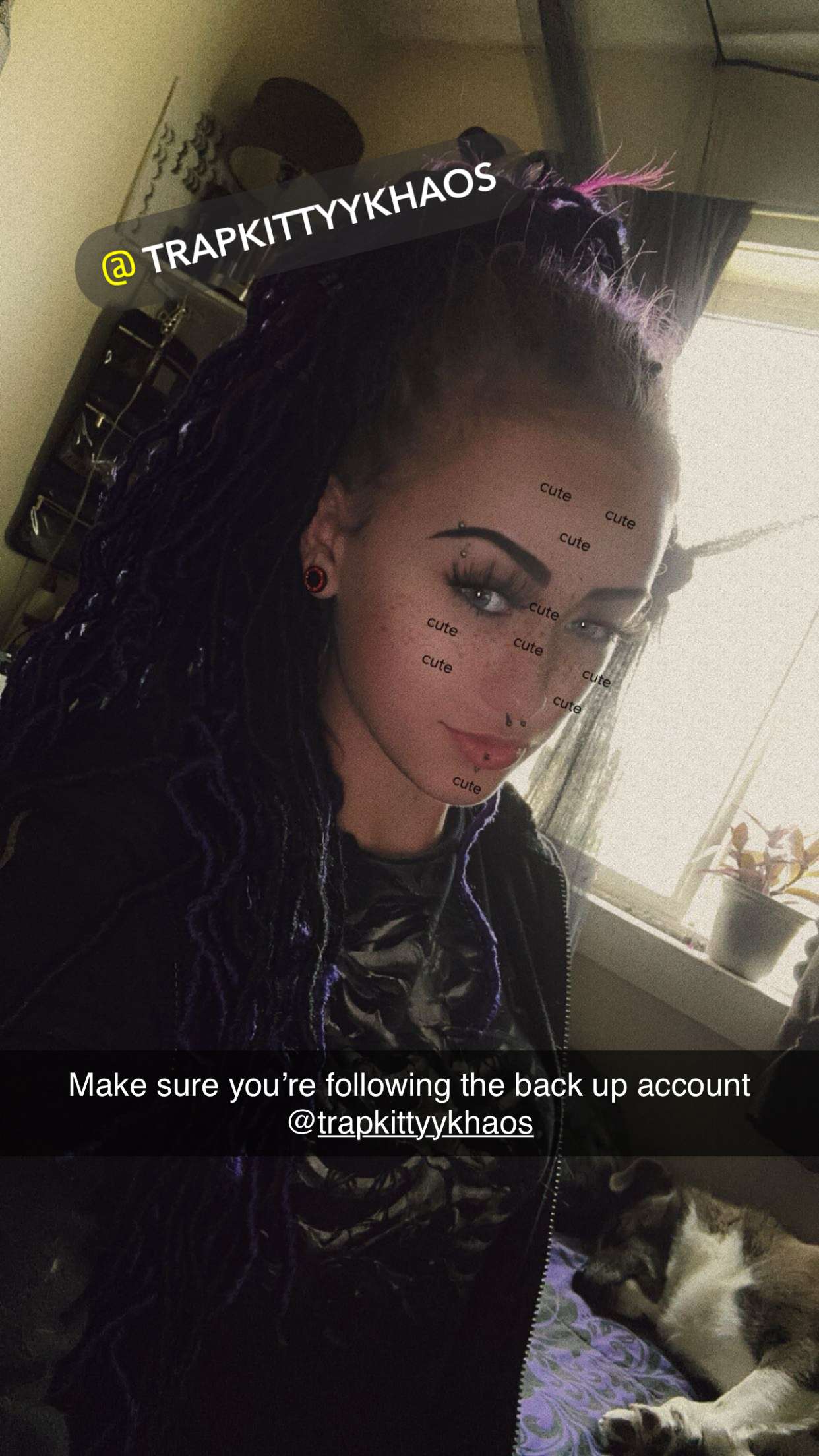 trappkittykhaos snapchat image archive image