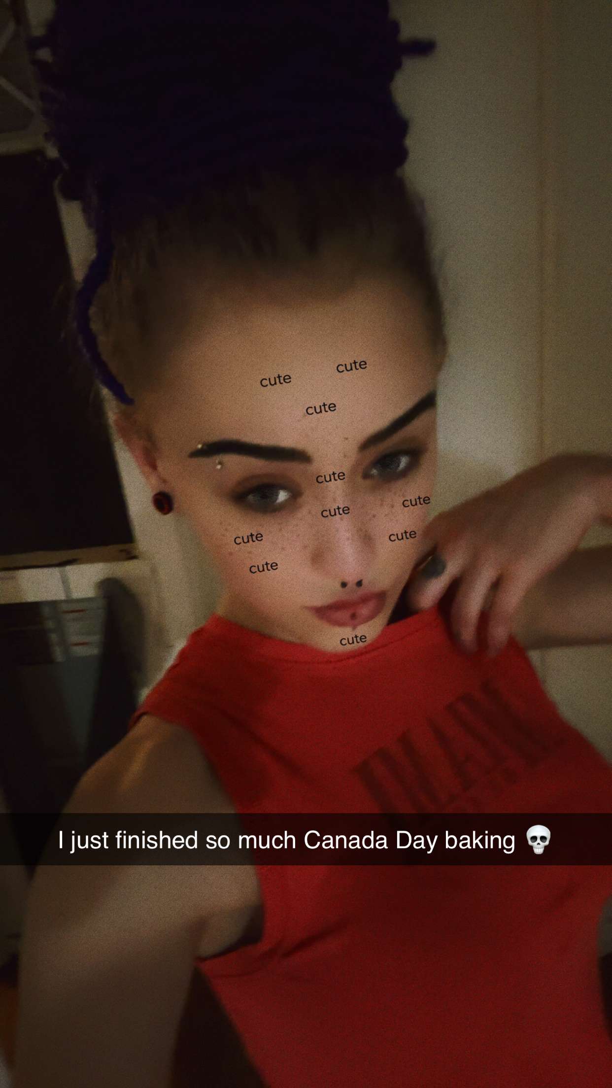 trappkittykhaos snapchat image archive image