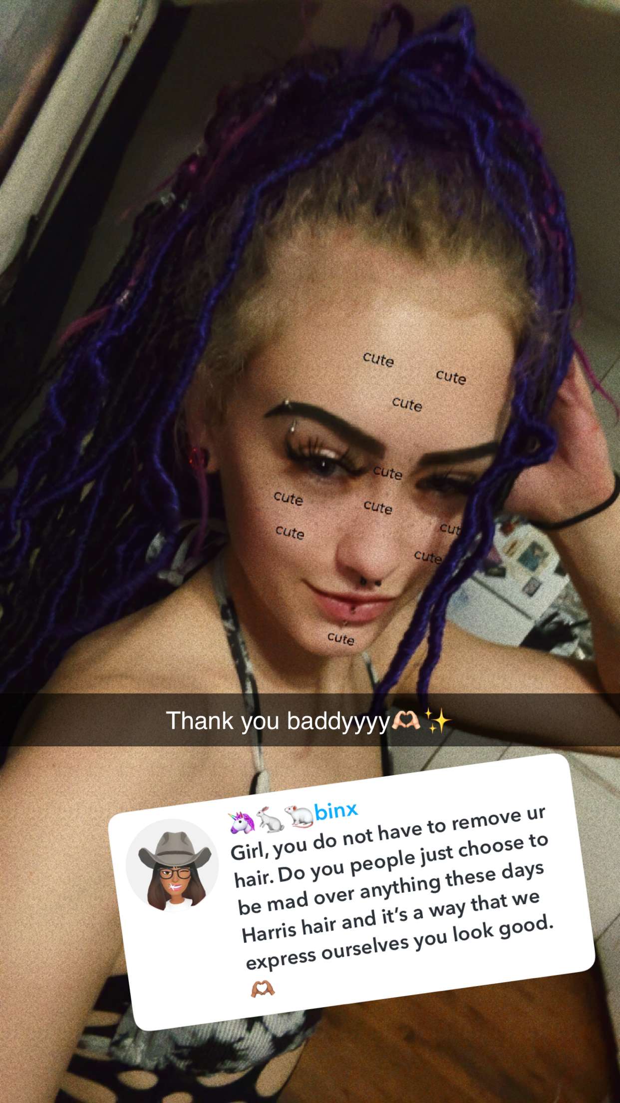 trappkittykhaos snapchat image archive image