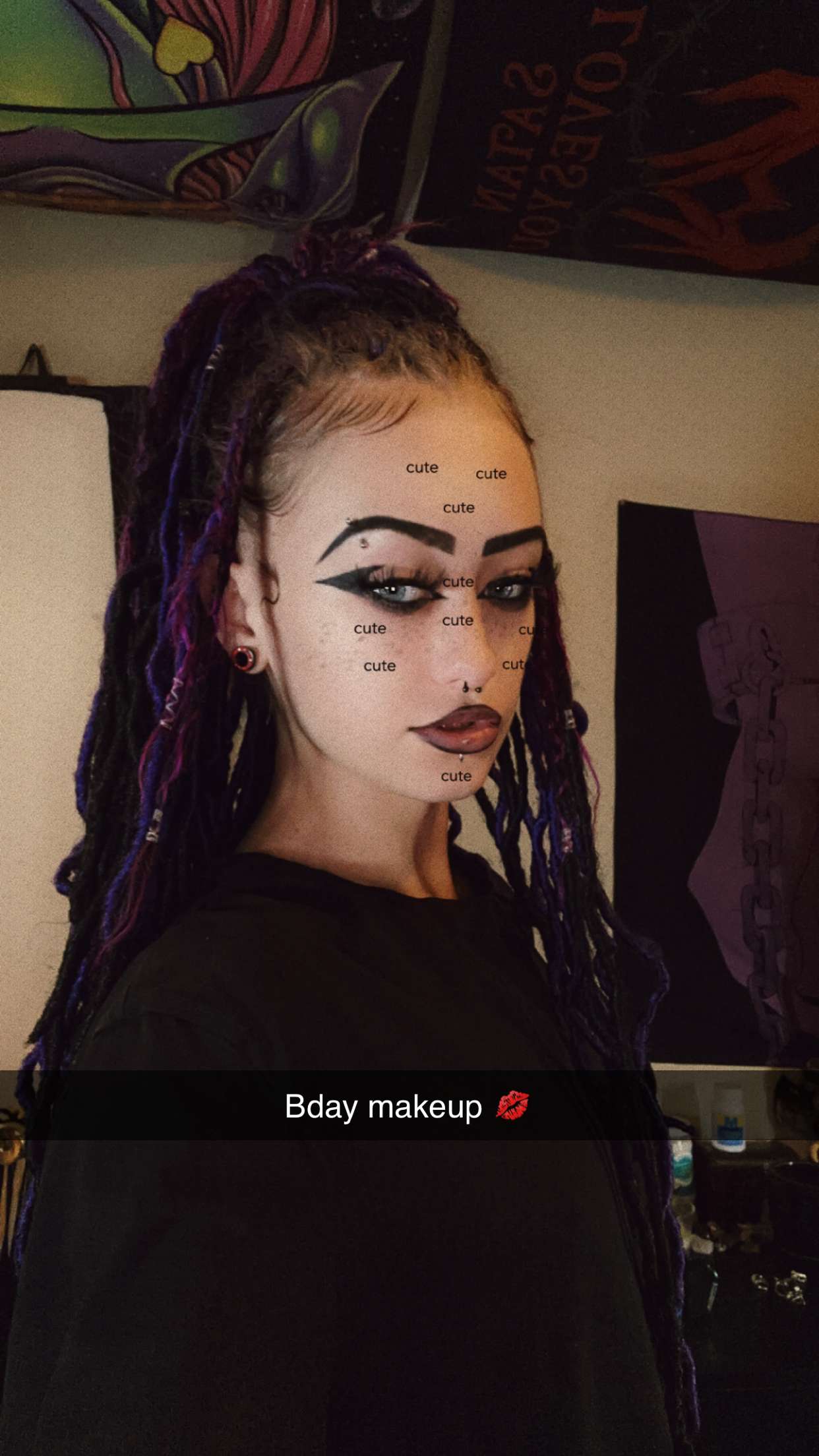 trappkittykhaos snapchat image archive image