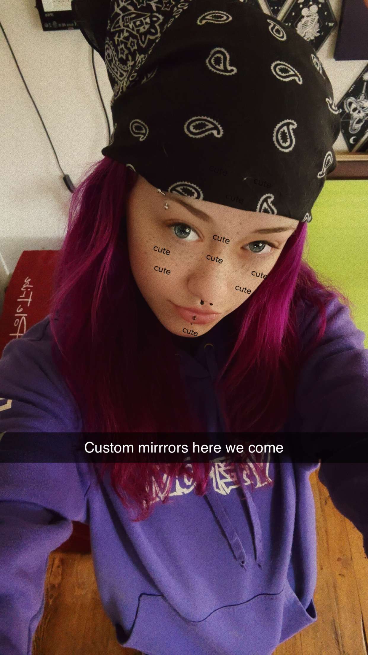 trappkittykhaos snapchat image archive image