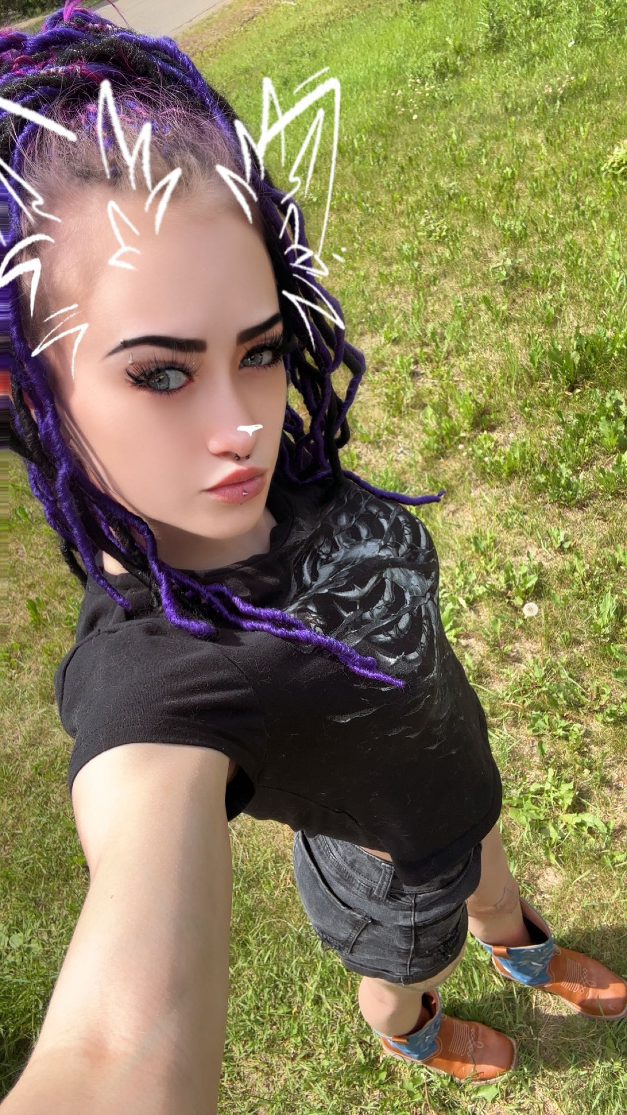 trappkittykhaos snapchat image archive image