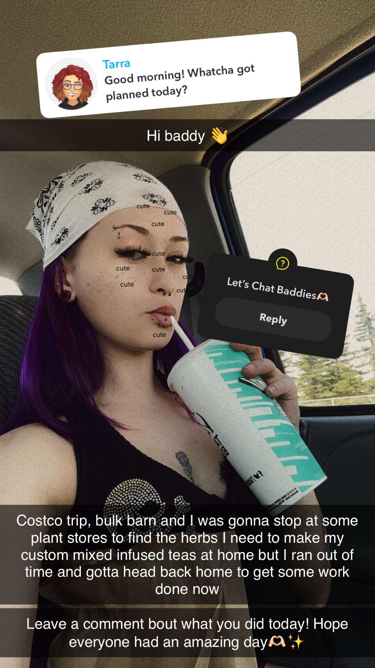 trappkittykhaos snapchat image archive image