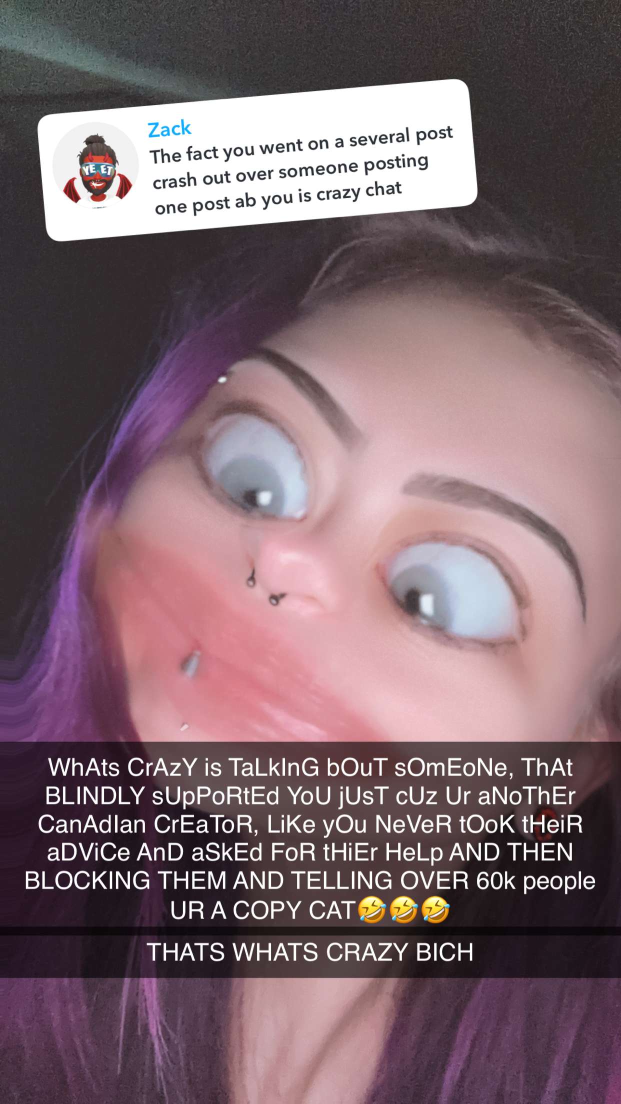 trappkittykhaos snapchat image archive image