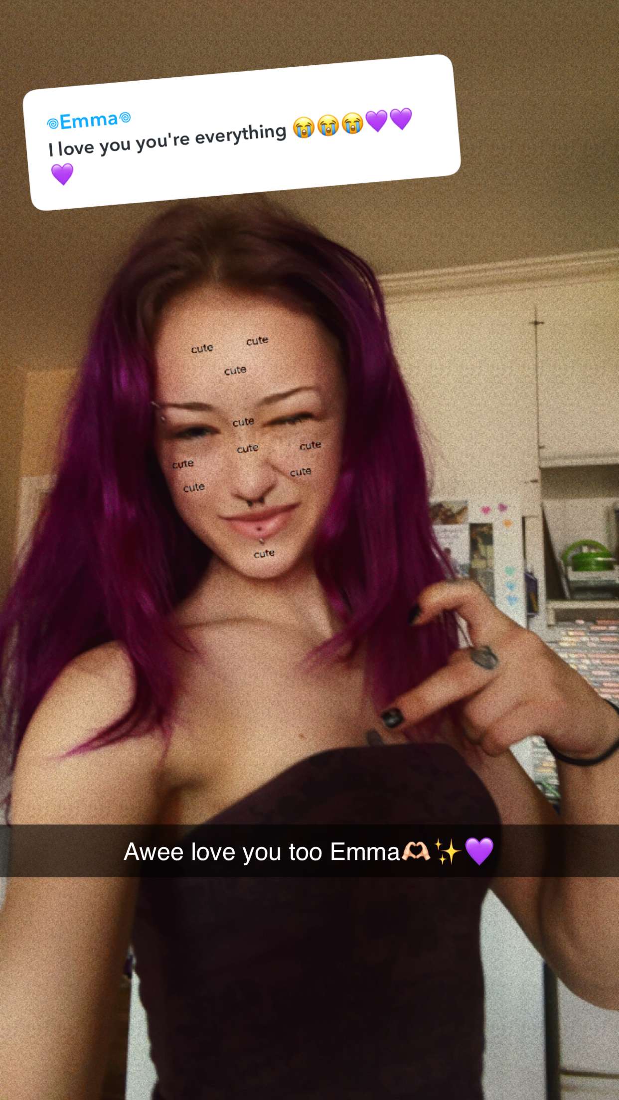 trappkittykhaos snapchat image archive image