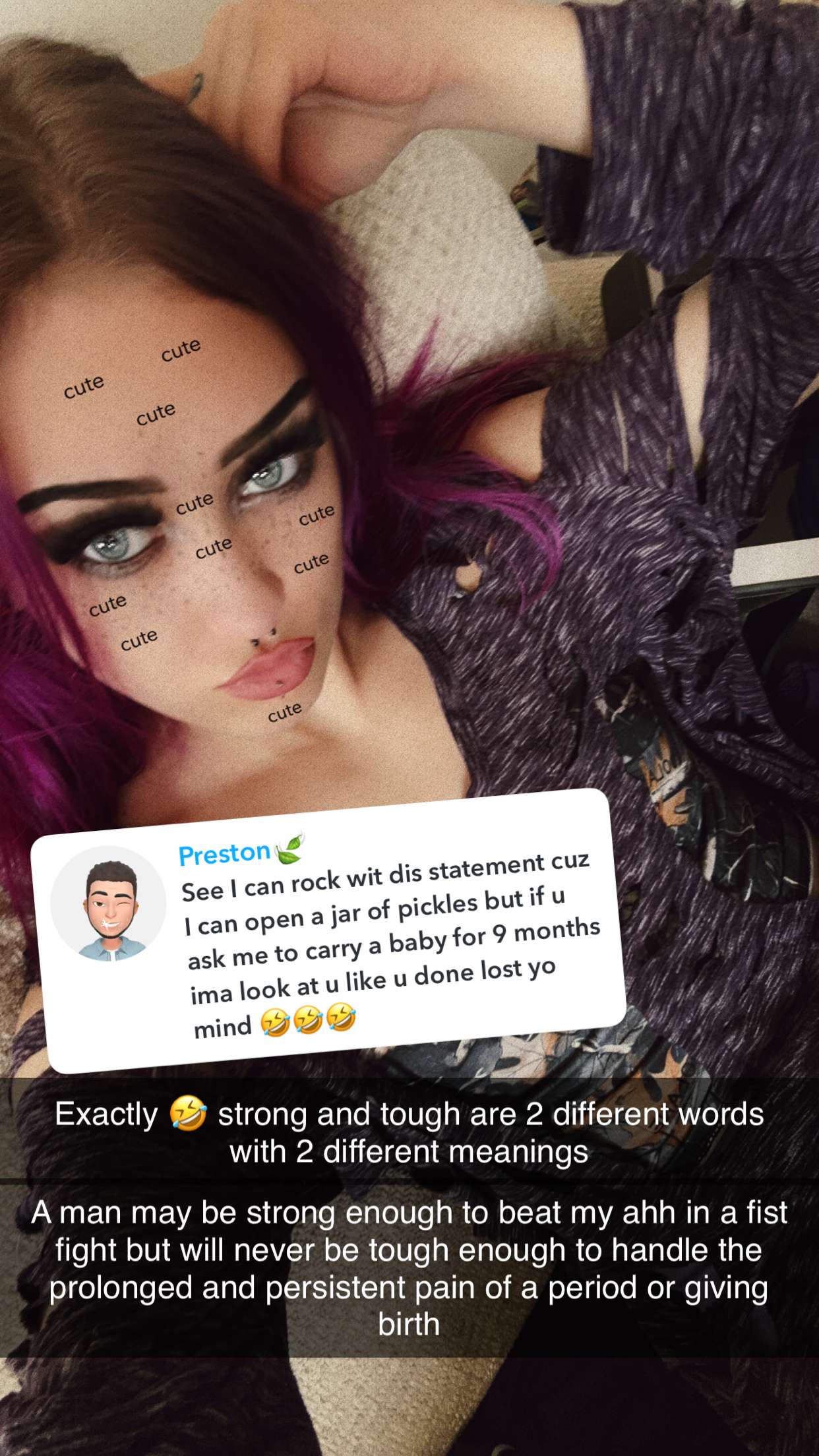 trappkittykhaos snapchat image archive image