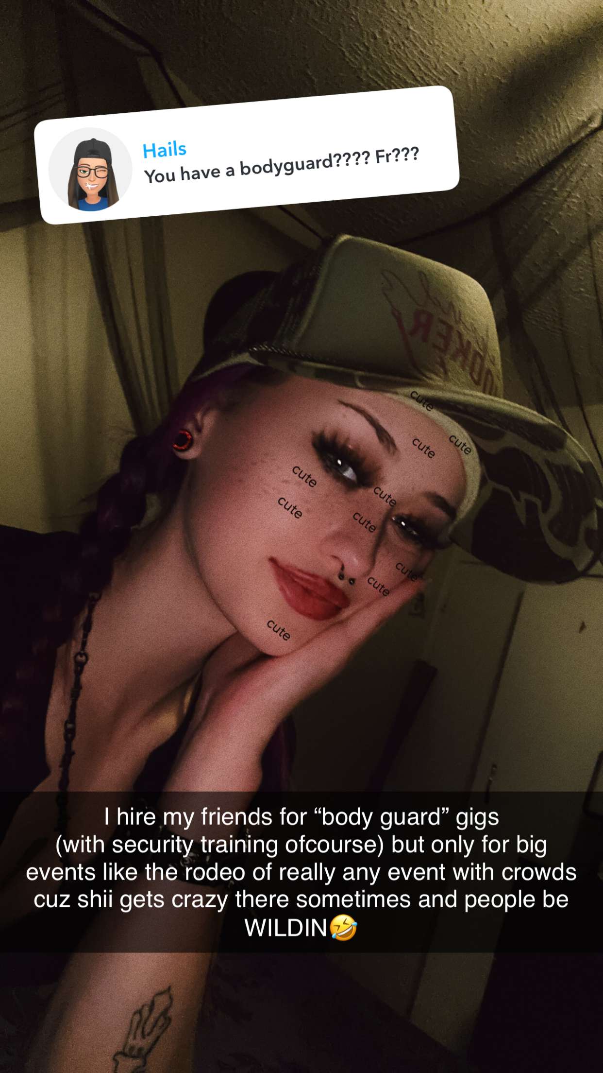 trappkittykhaos snapchat image archive image