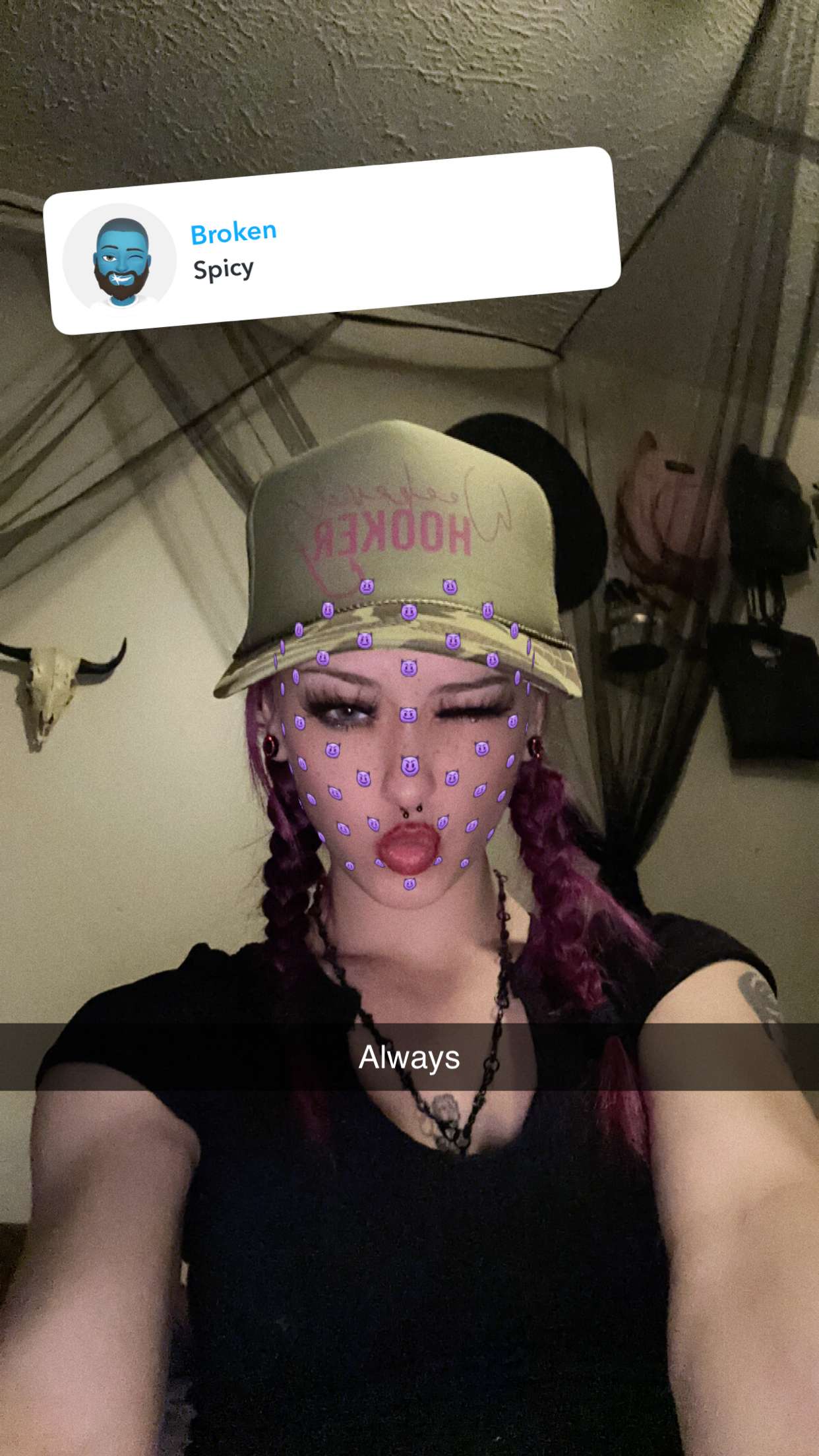 trappkittykhaos snapchat image archive image