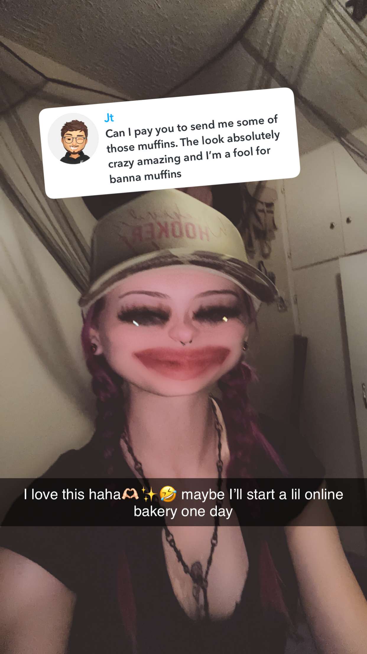 trappkittykhaos snapchat image archive image