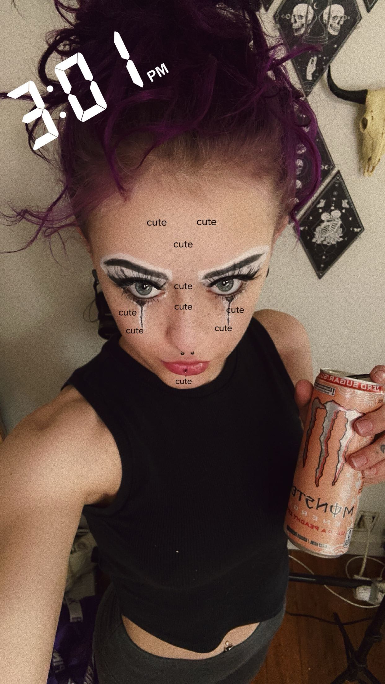 trappkittykhaos snapchat image archive image