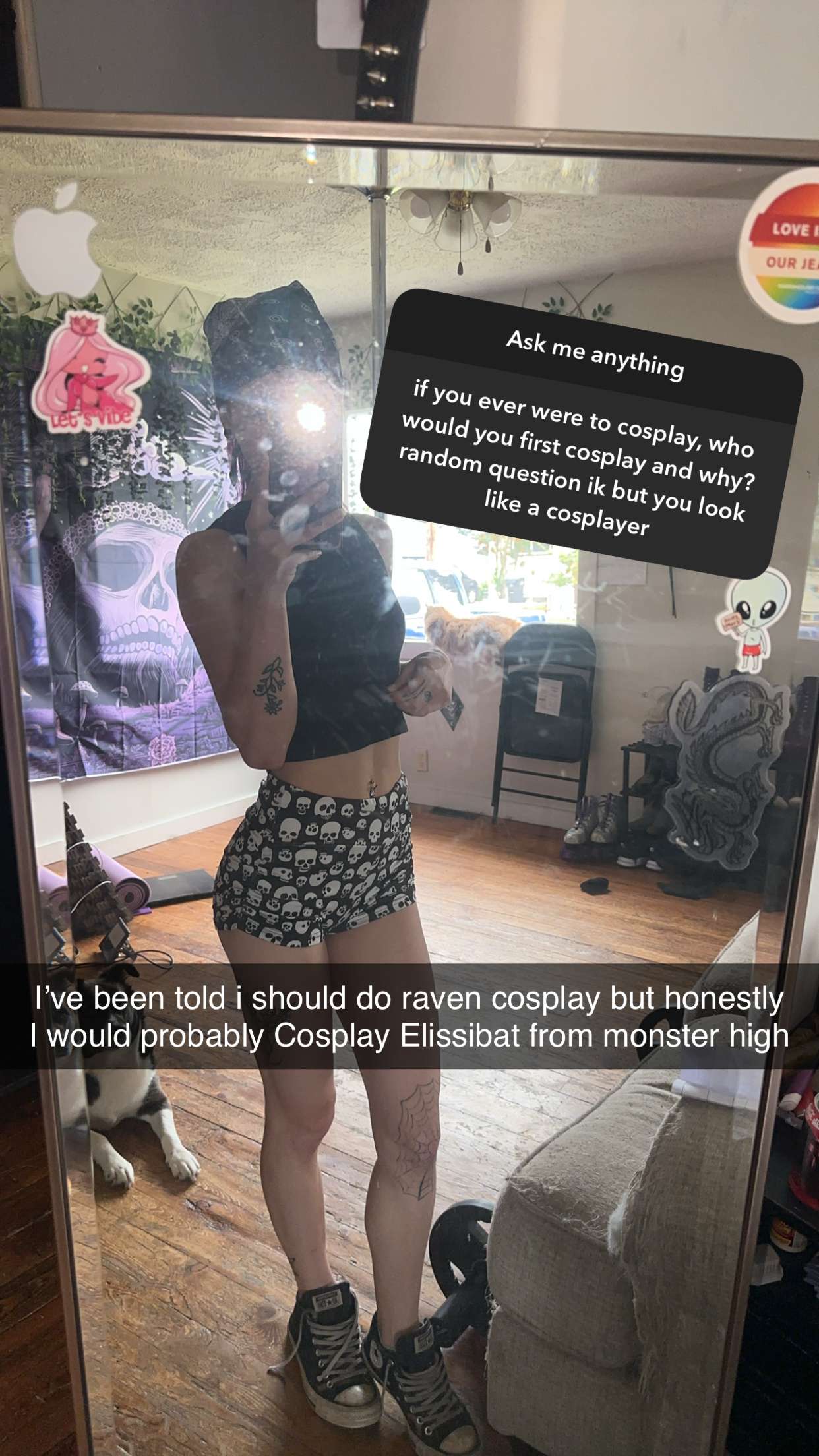 trappkittykhaos snapchat image archive image