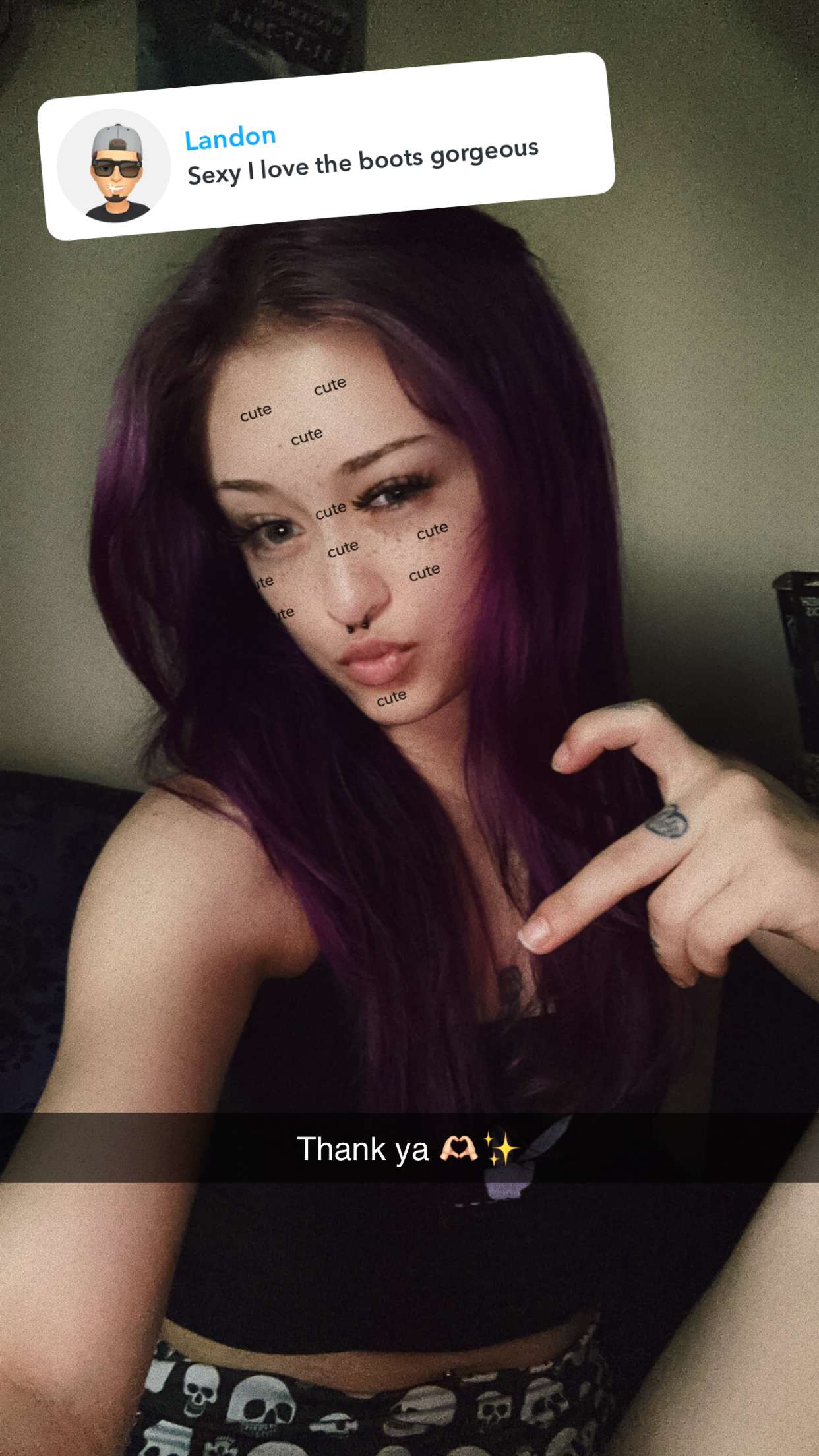 trappkittykhaos snapchat image archive image