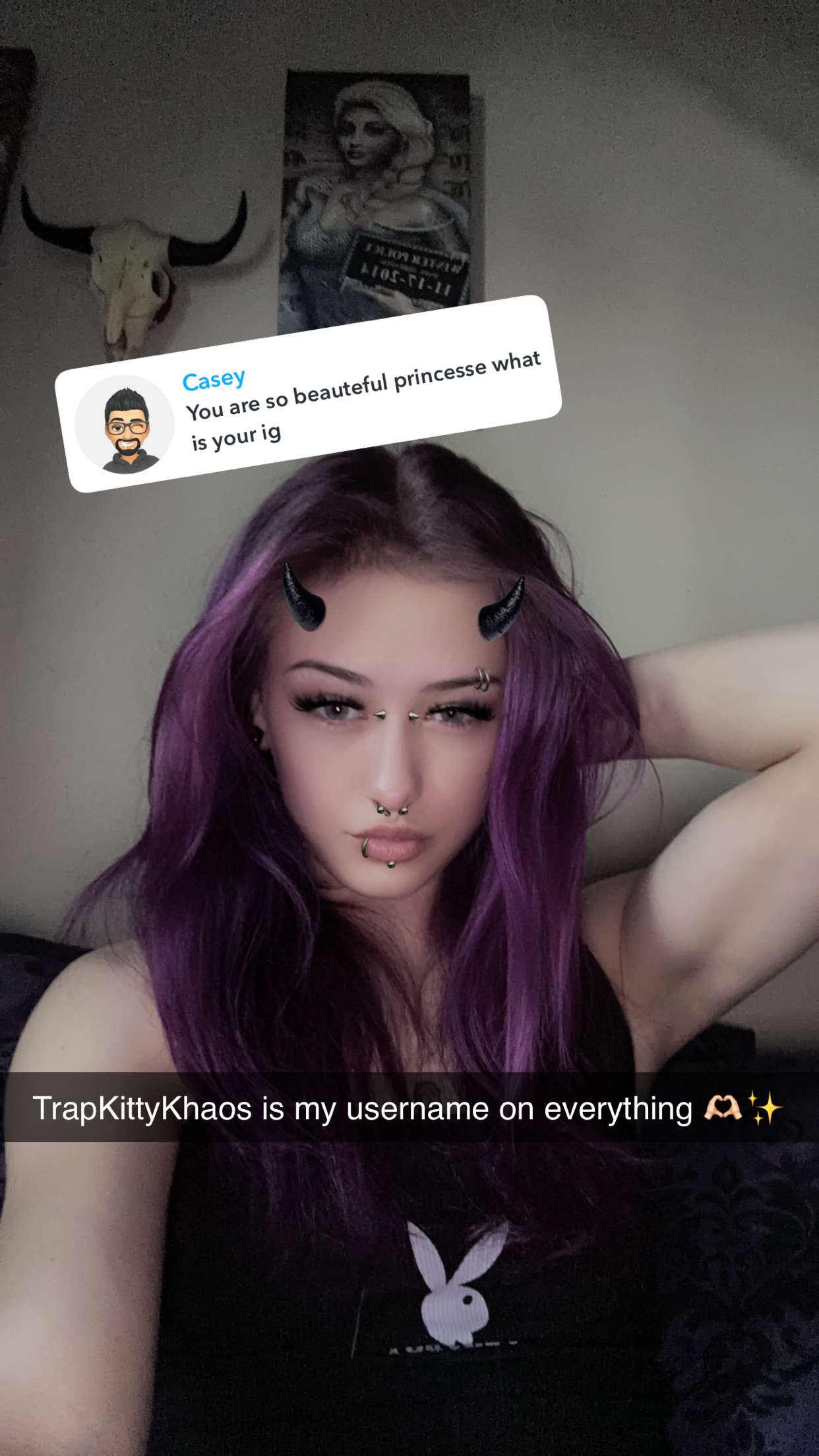 trappkittykhaos snapchat image archive image
