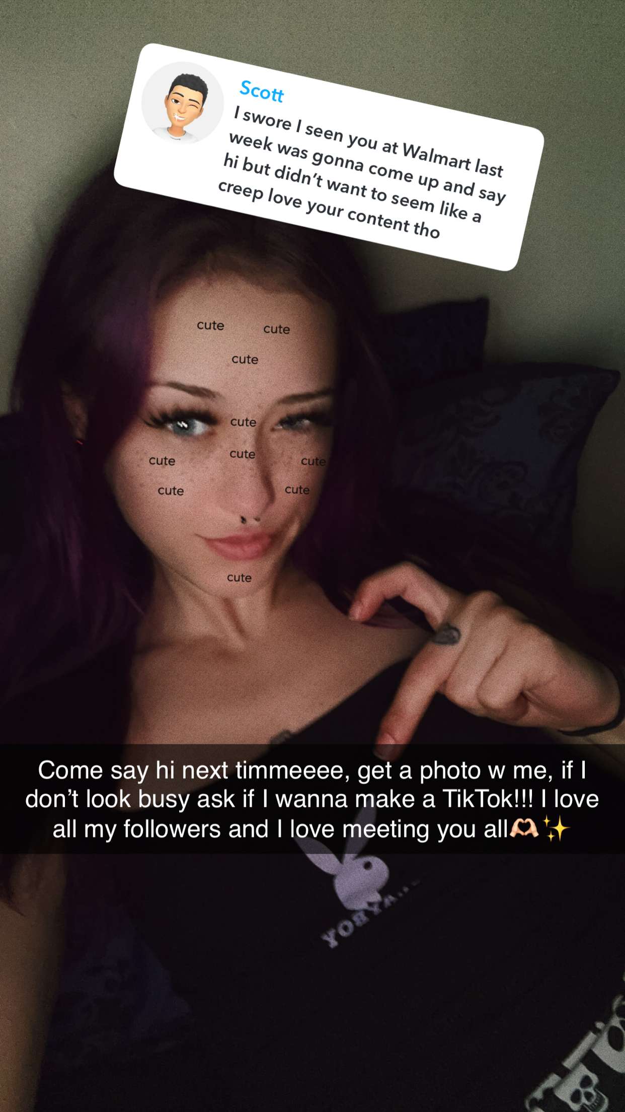 trappkittykhaos snapchat image archive image