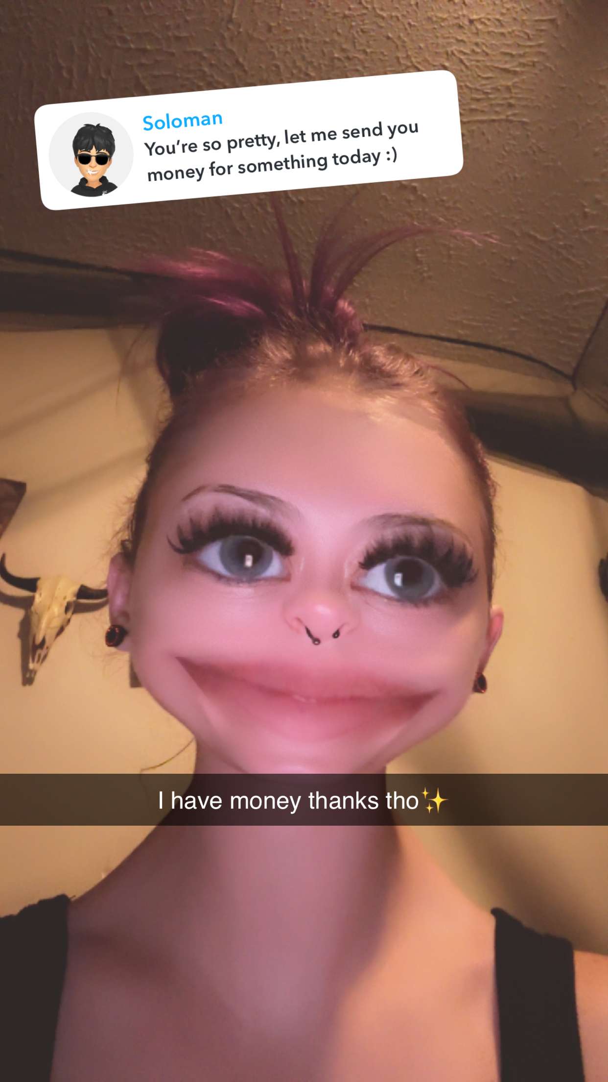 trappkittykhaos snapchat image archive image