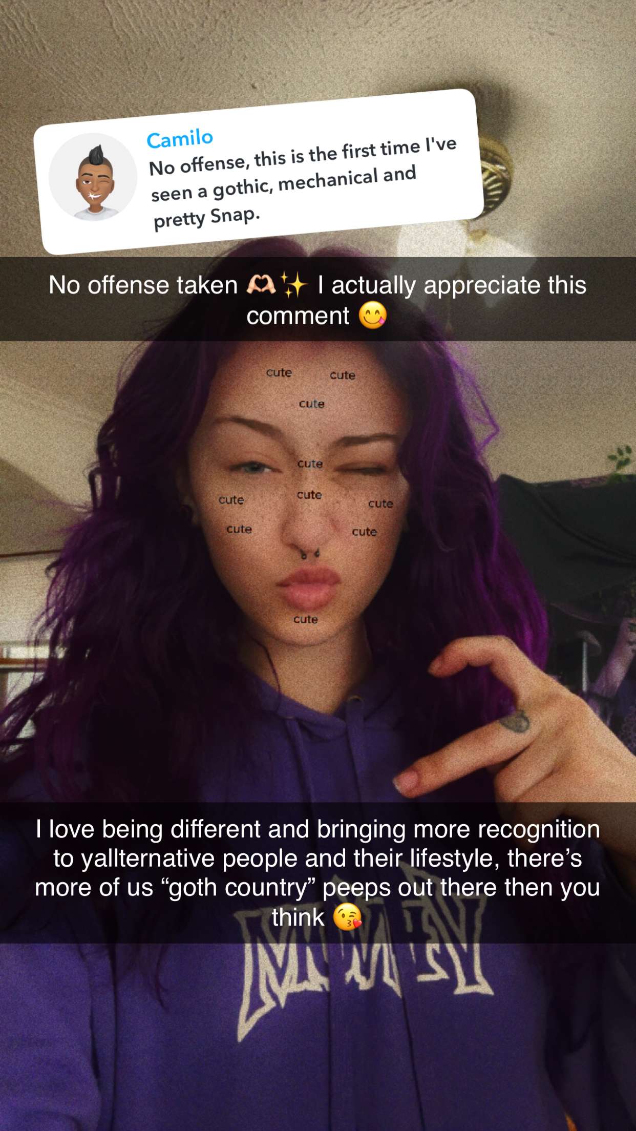 trappkittykhaos snapchat image archive image