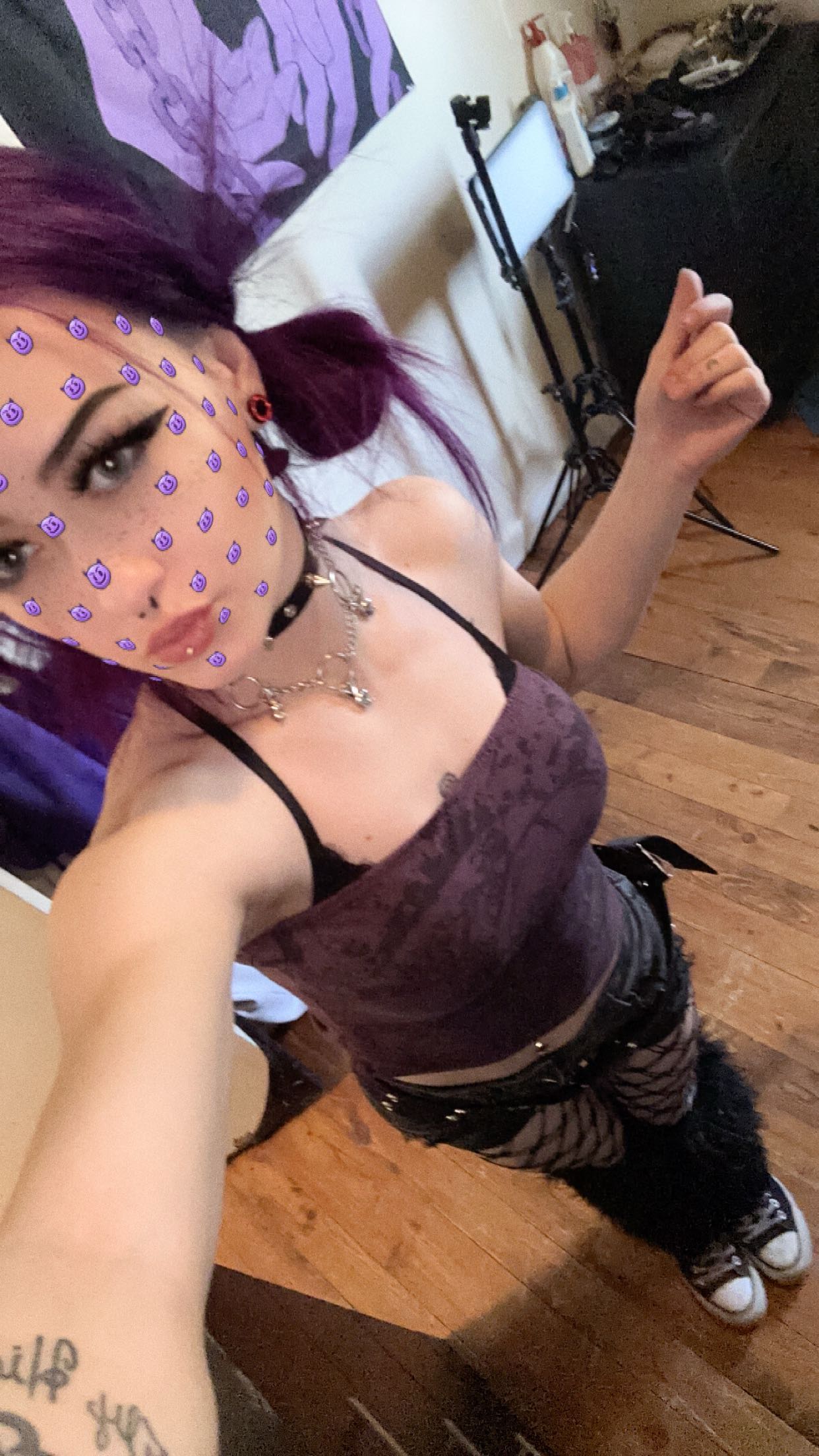 trappkittykhaos snapchat image archive image