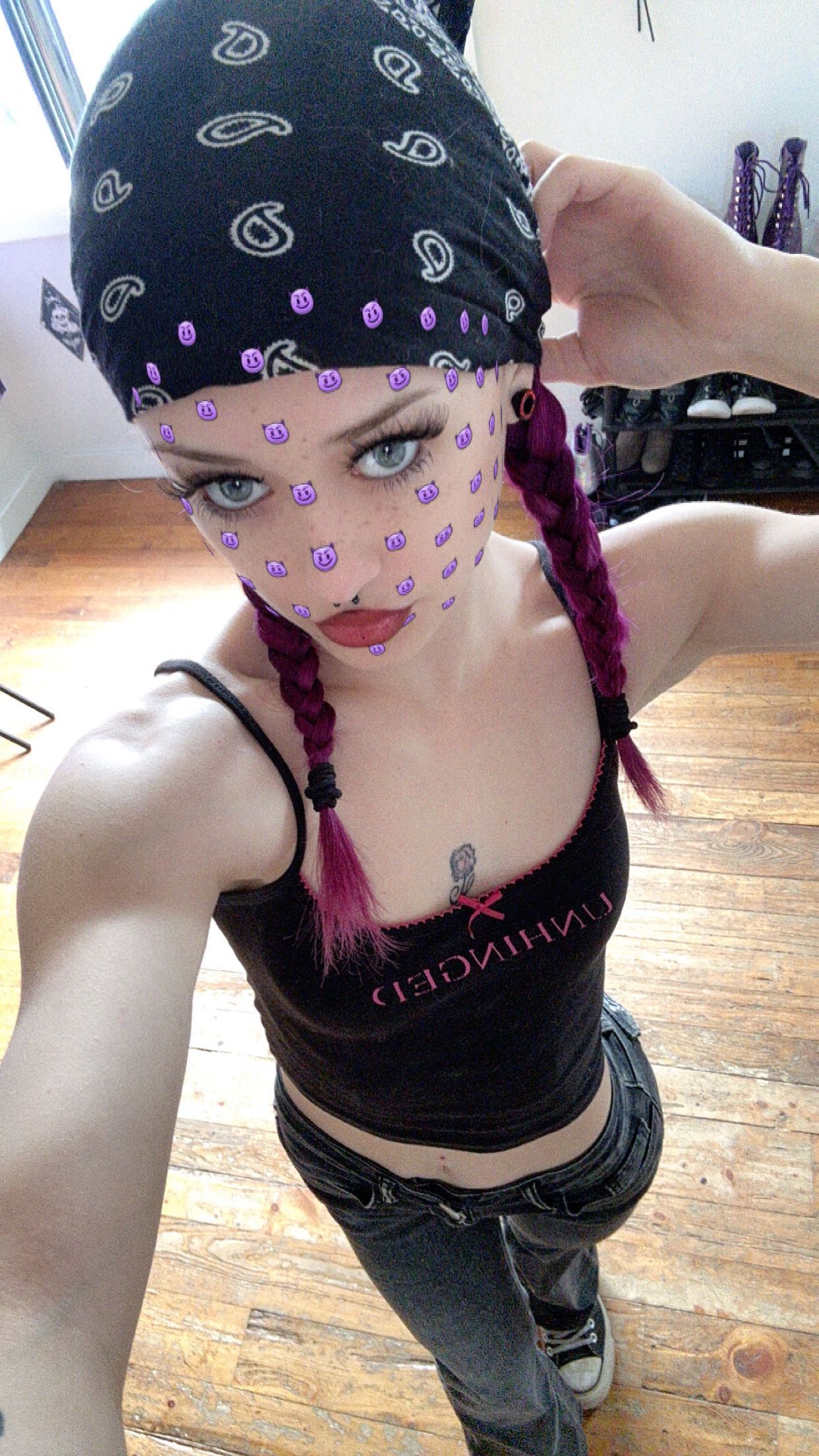 trappkittykhaos snapchat image archive image